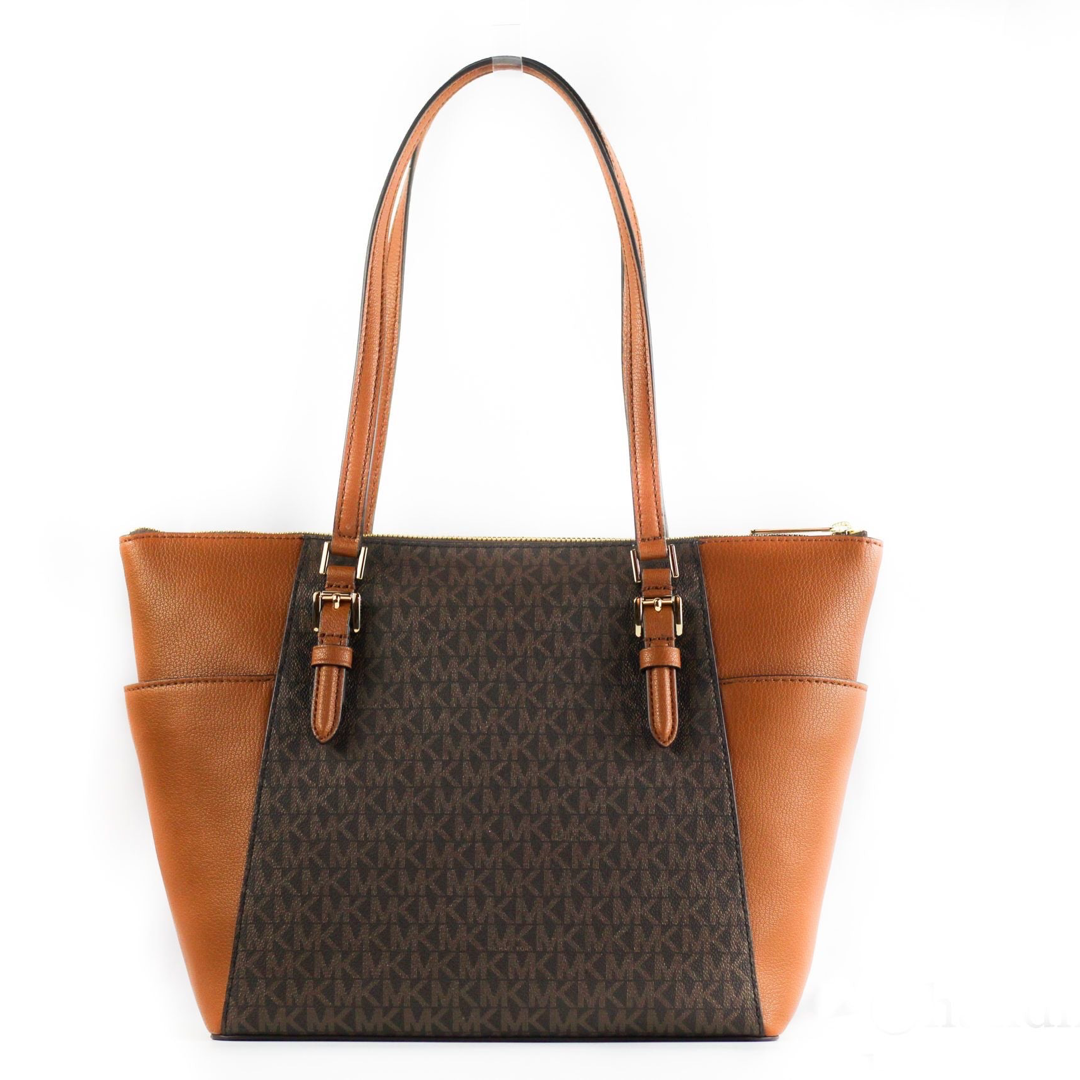 Michael Kors Charlotte Signature Tote Bag