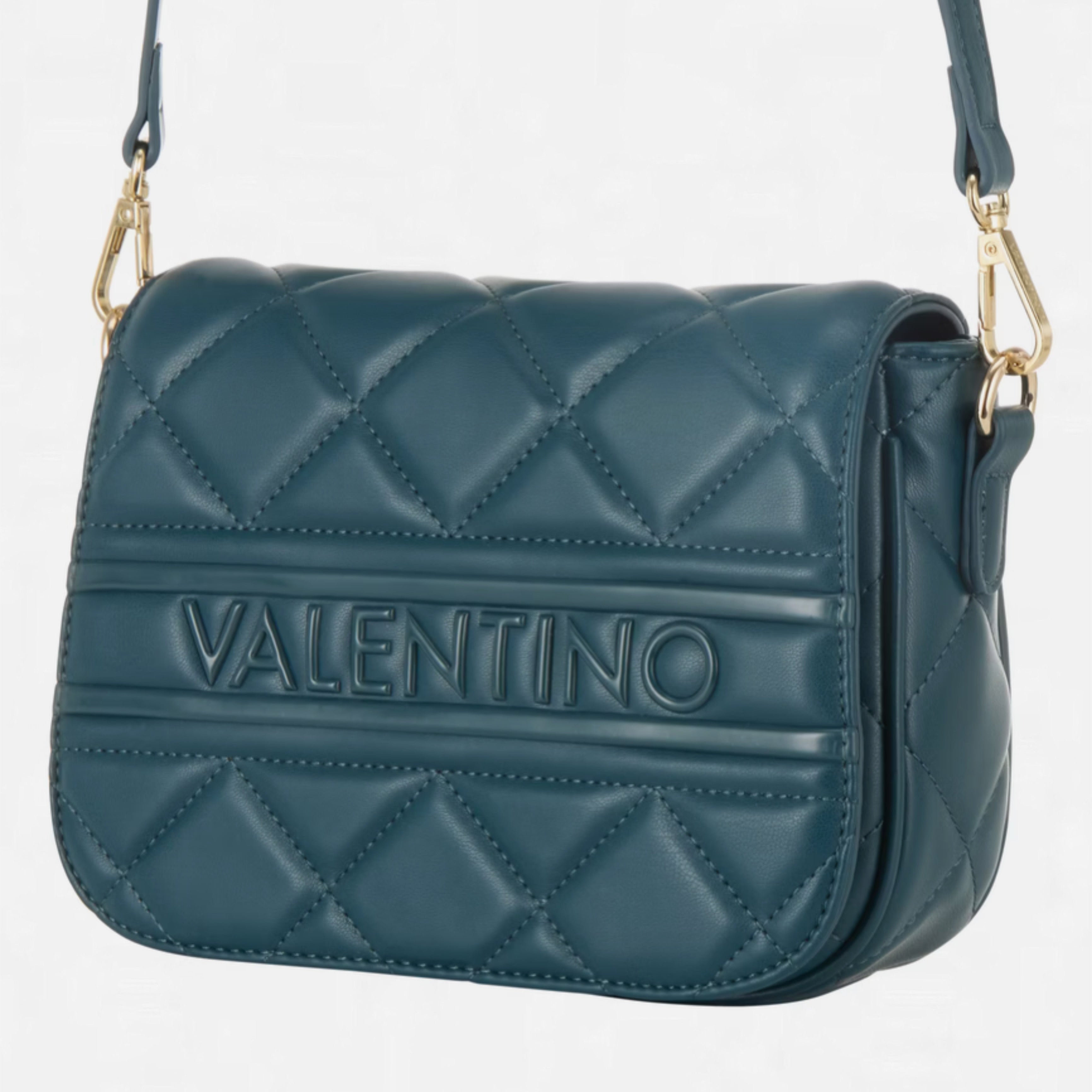 Дамска чанта за рано в синьозелено Women’s shoulder bag Valentino Ada
VBS51O09 Ottanio (Blue-Green)