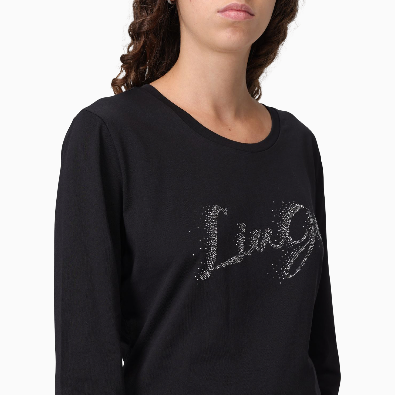 Дамска тениска с дълъг ръкав Liu Jo Women T-shirt UF5283 JS923 Close-Up