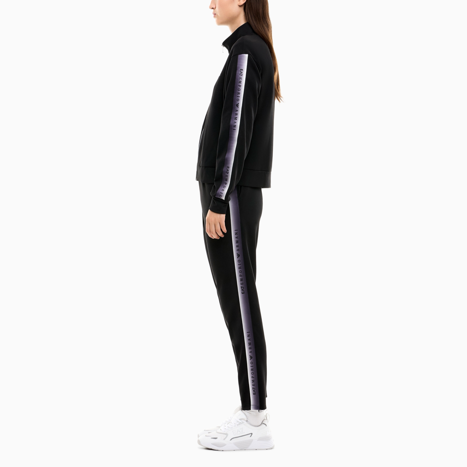 Дамски екип EA7 Emporio Armani Women Tracksuit 7W001518 AF12501 UC001 Side View