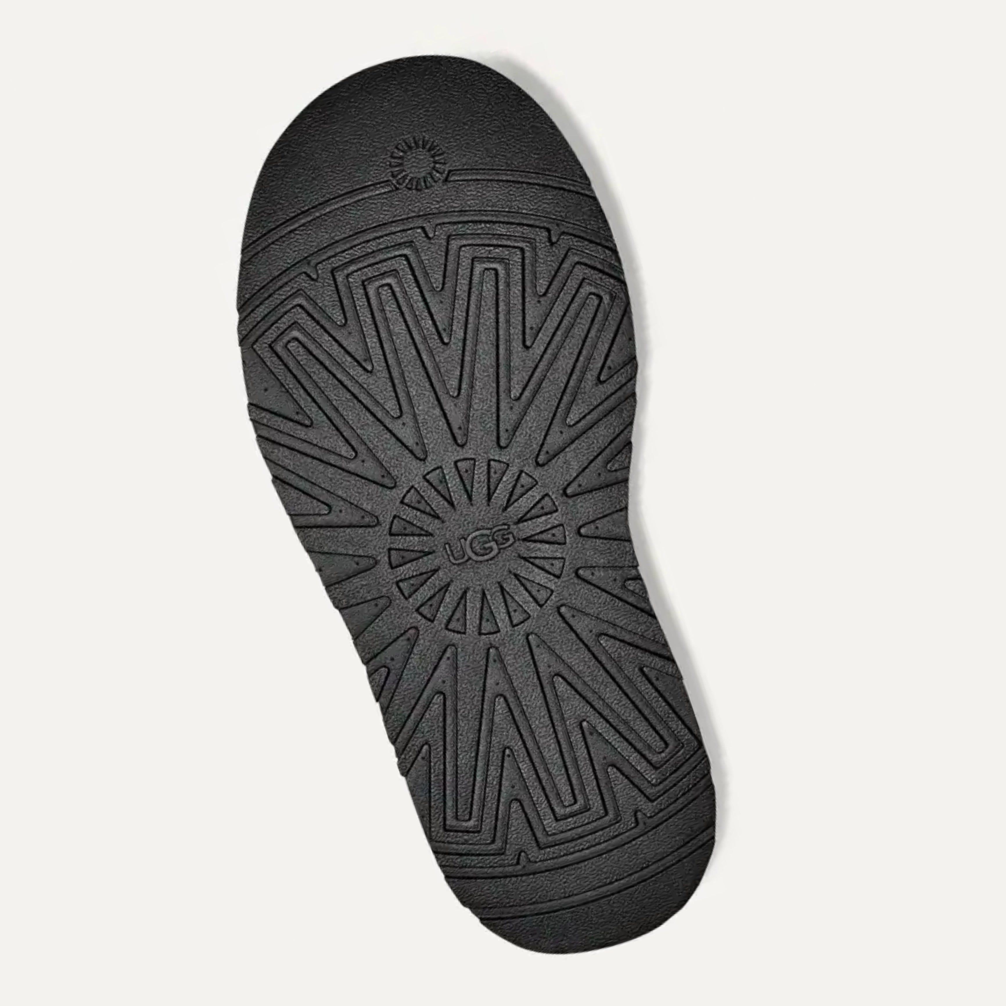 Дамски боти на платформа Women’s UGG Classic Mini Dipper Boots 1168170 Black outsole view