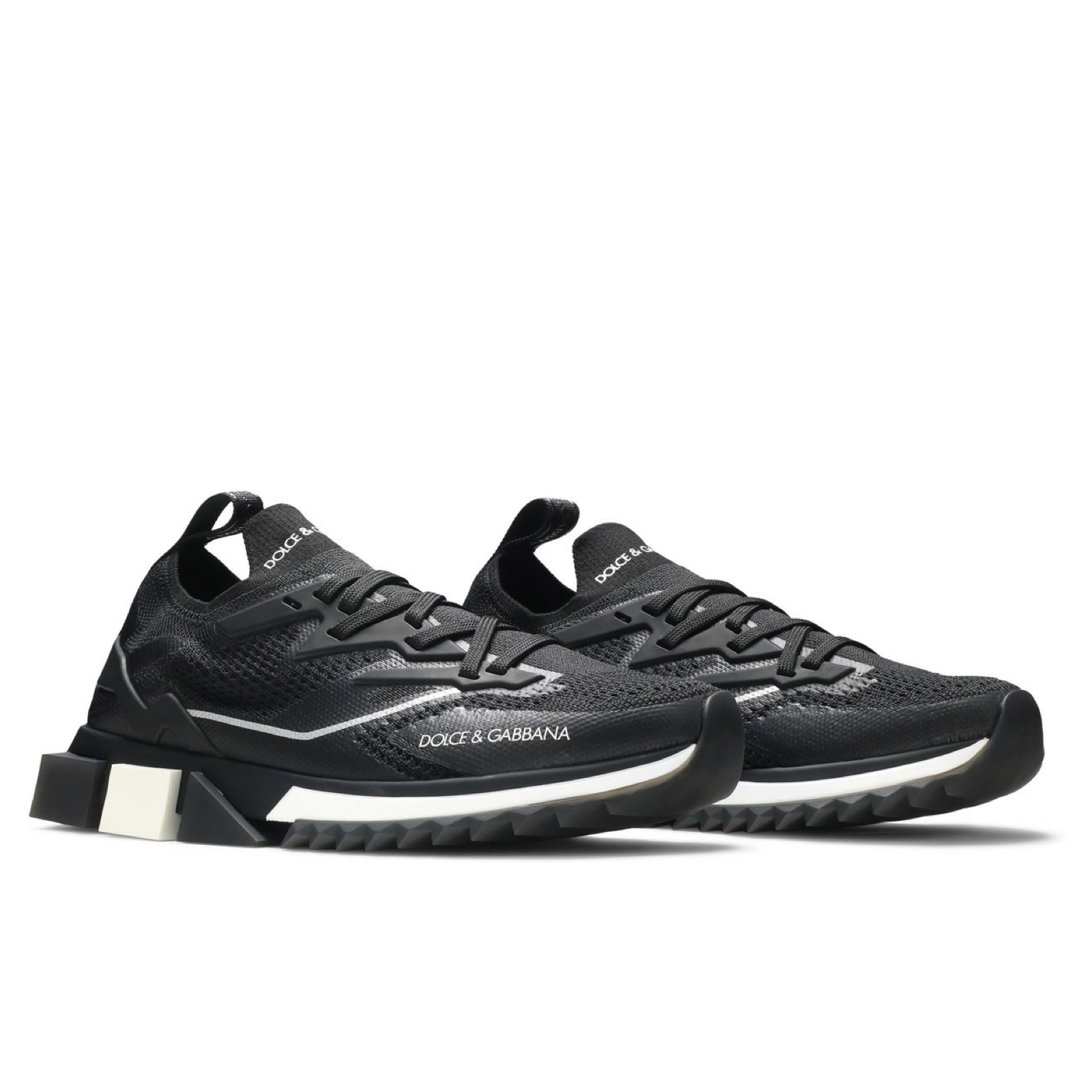 Dolce & Gabbana Sorrento Sport Stretch Women Sneakers Lateral View