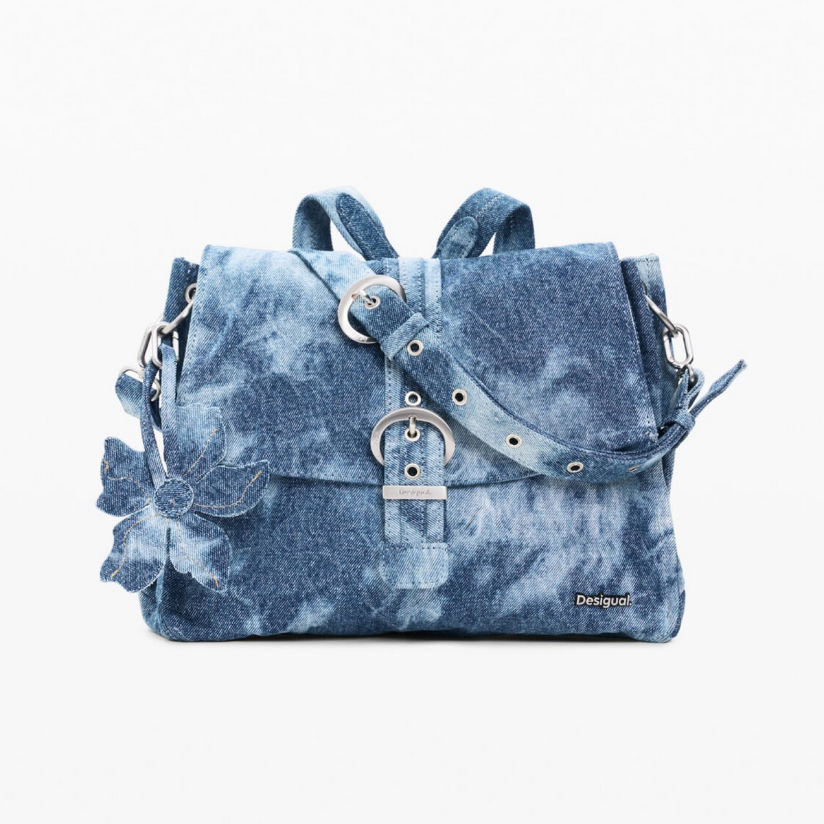 Дамска дънкова раница Desigual Women Backpack 26WAKD07 5008 Front View