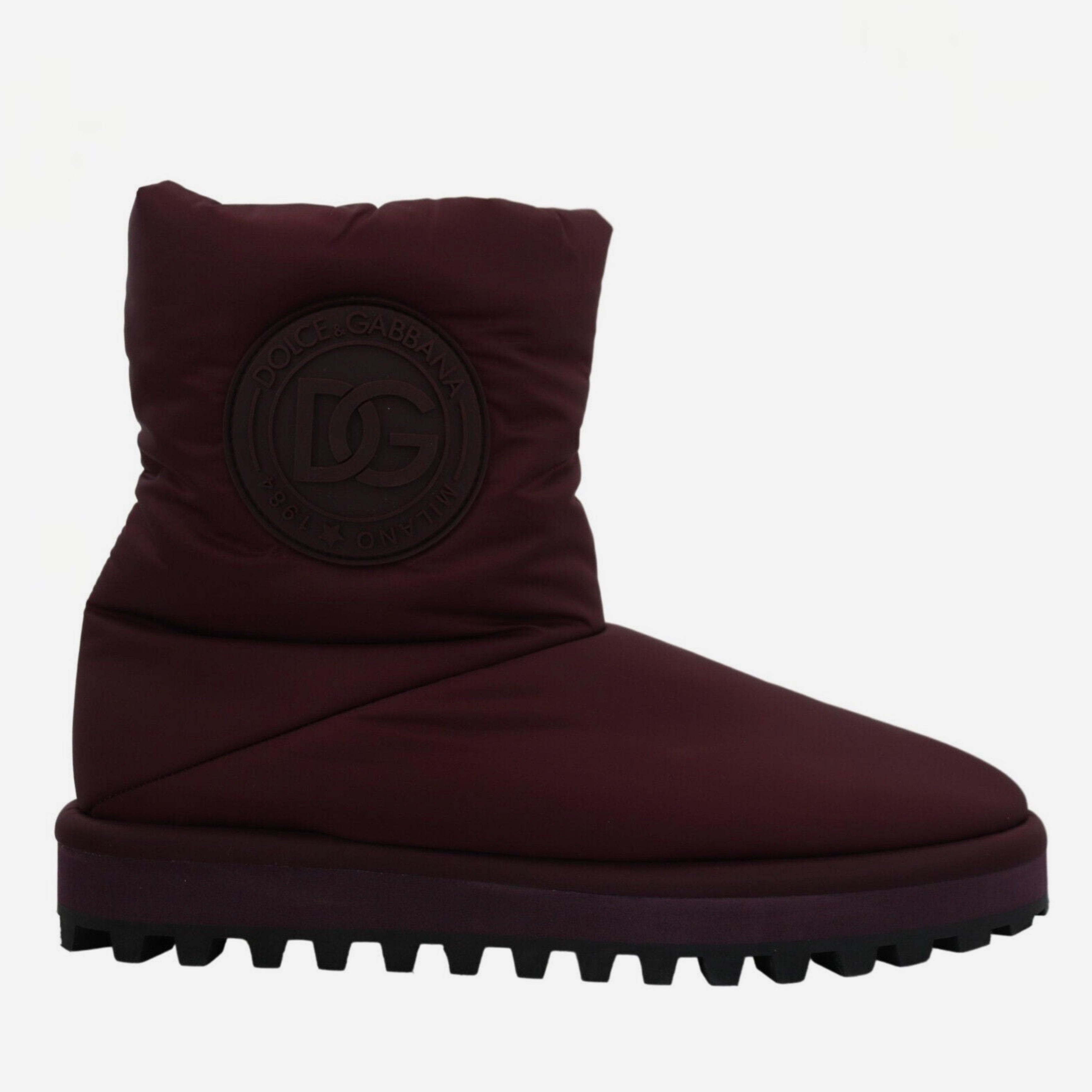 Мъжки луксозни апрески Dolce & Gabbana Men’s Luxury Bordeaux Snow Boots