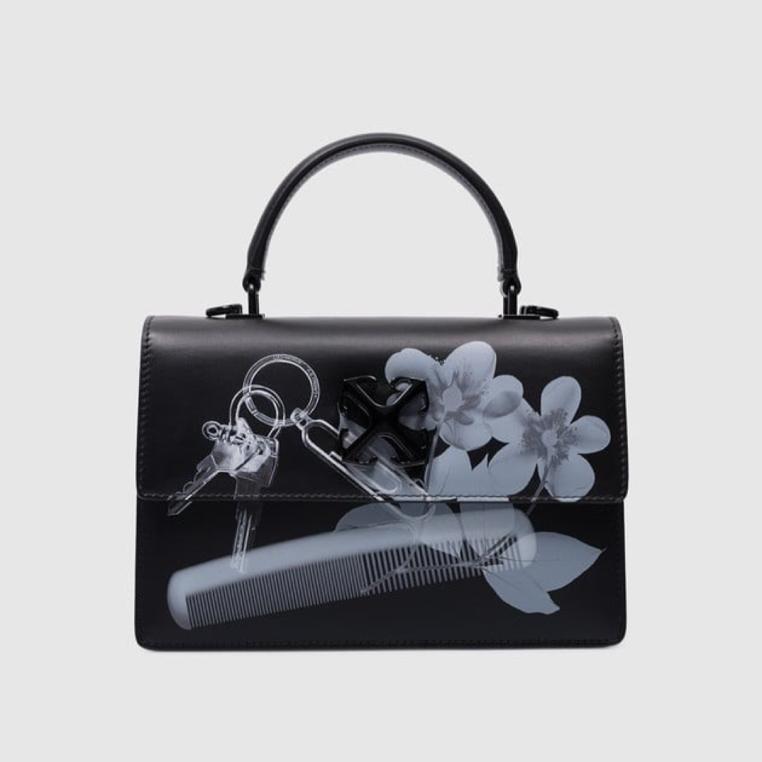 Дамска чанта Off-White Jitney 1.4 Tote Bag with X-ray Print