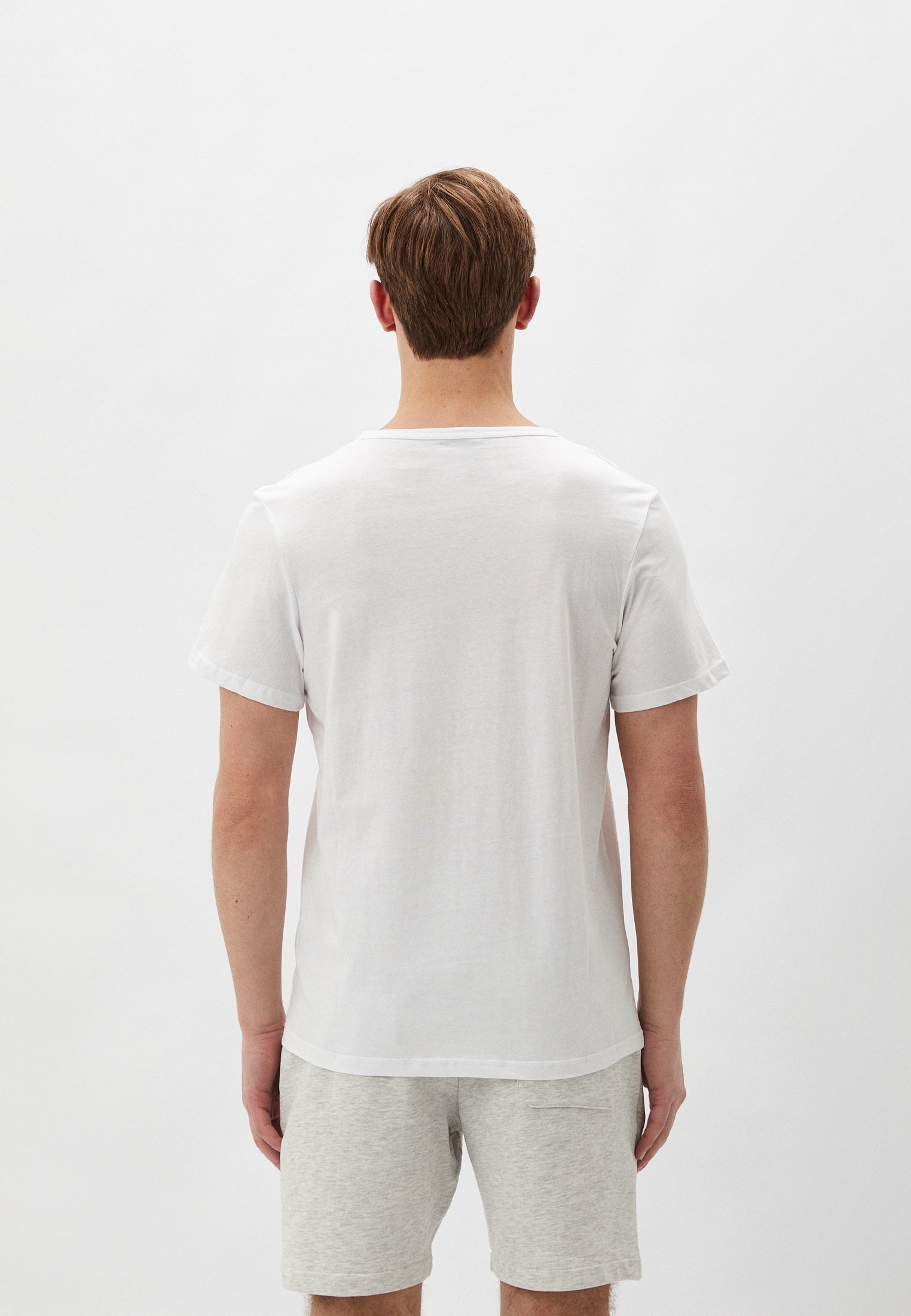 Мъжка тениска Bikkembergs Beachwear  BKK1MTS05 в бяло