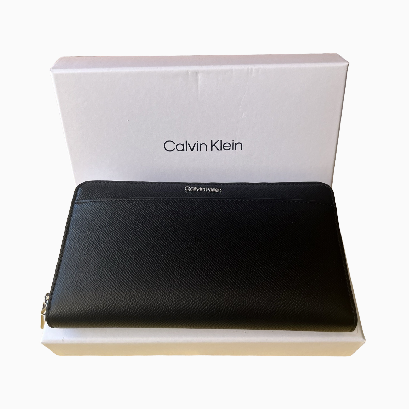 Клъч портфейл nisex clutch wallet Calvin Klein K60K613070 BEH Black front view