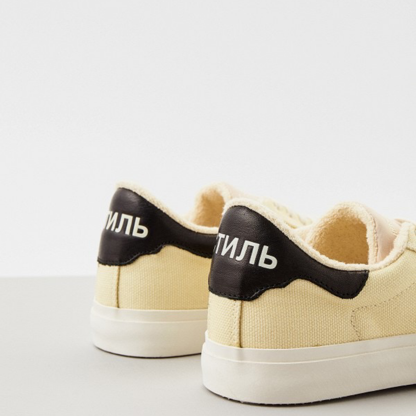 Мъжки кецове Heron Preston Vulcanized Men Sneakers HMIA017F21FAB0010401 Heel View