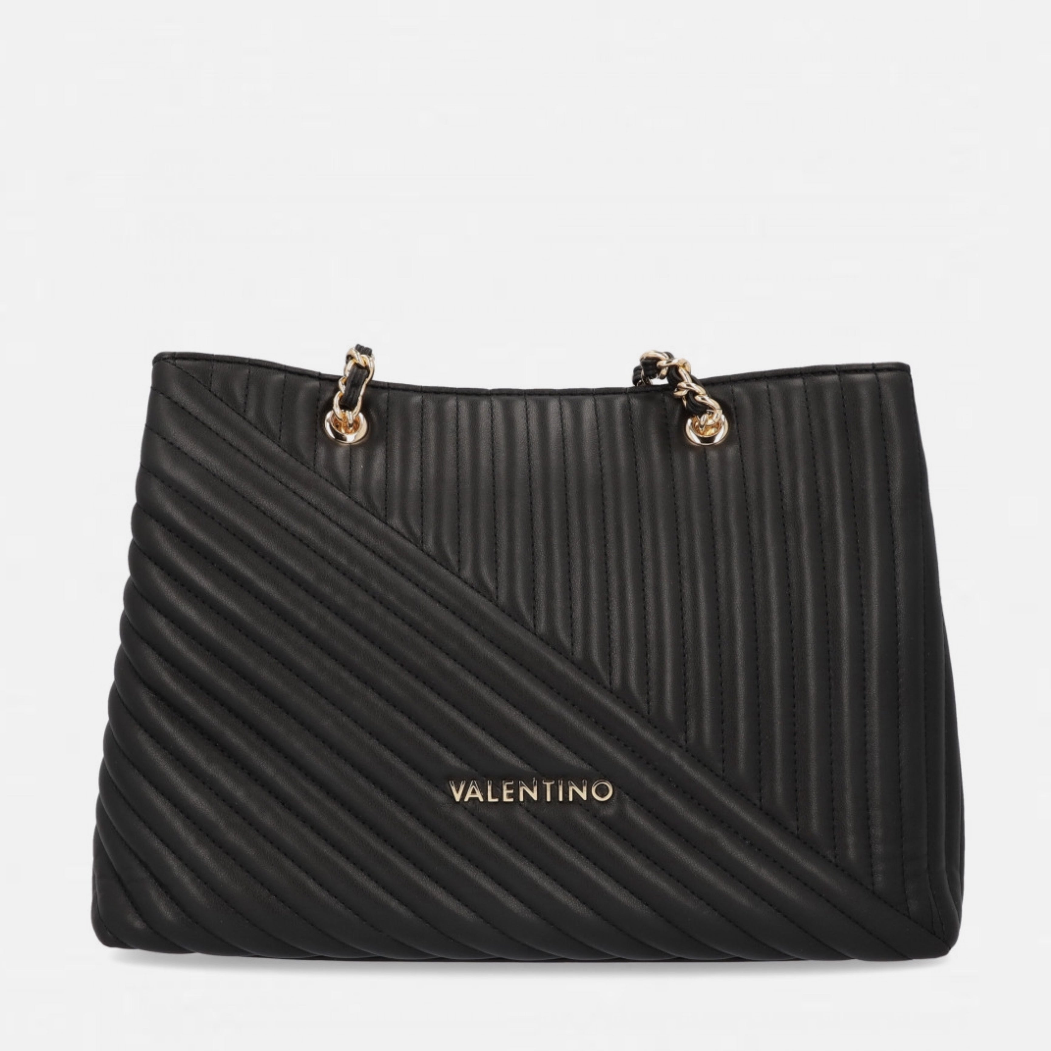 Дамска елегантна чанта в черно Women’s handbag Valentino Laax Re VBS7GJ01 Black