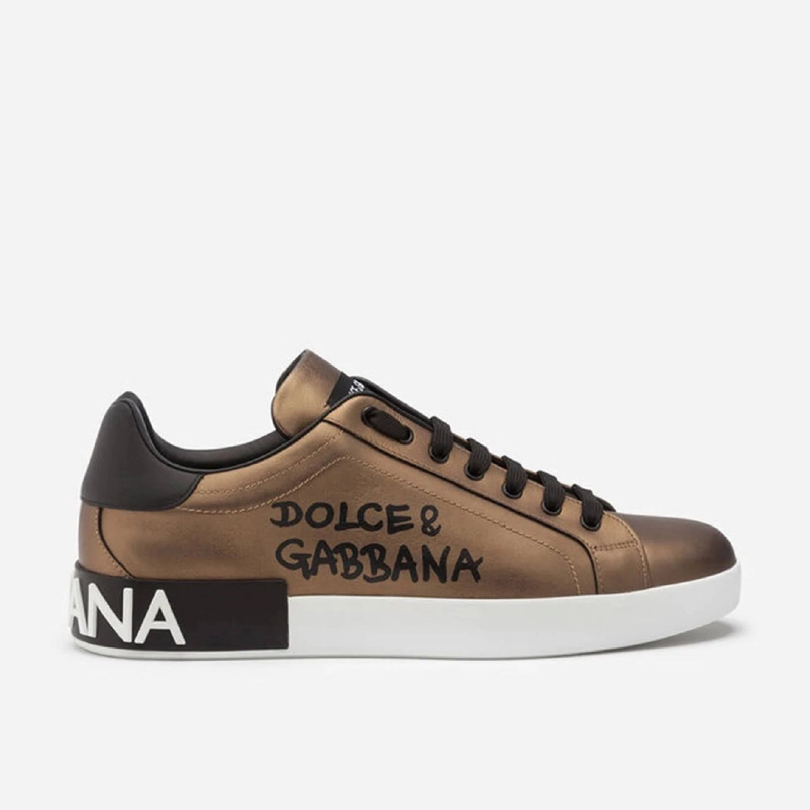 Dolce & Gabbana Portofino Men Sneakers Lateral View