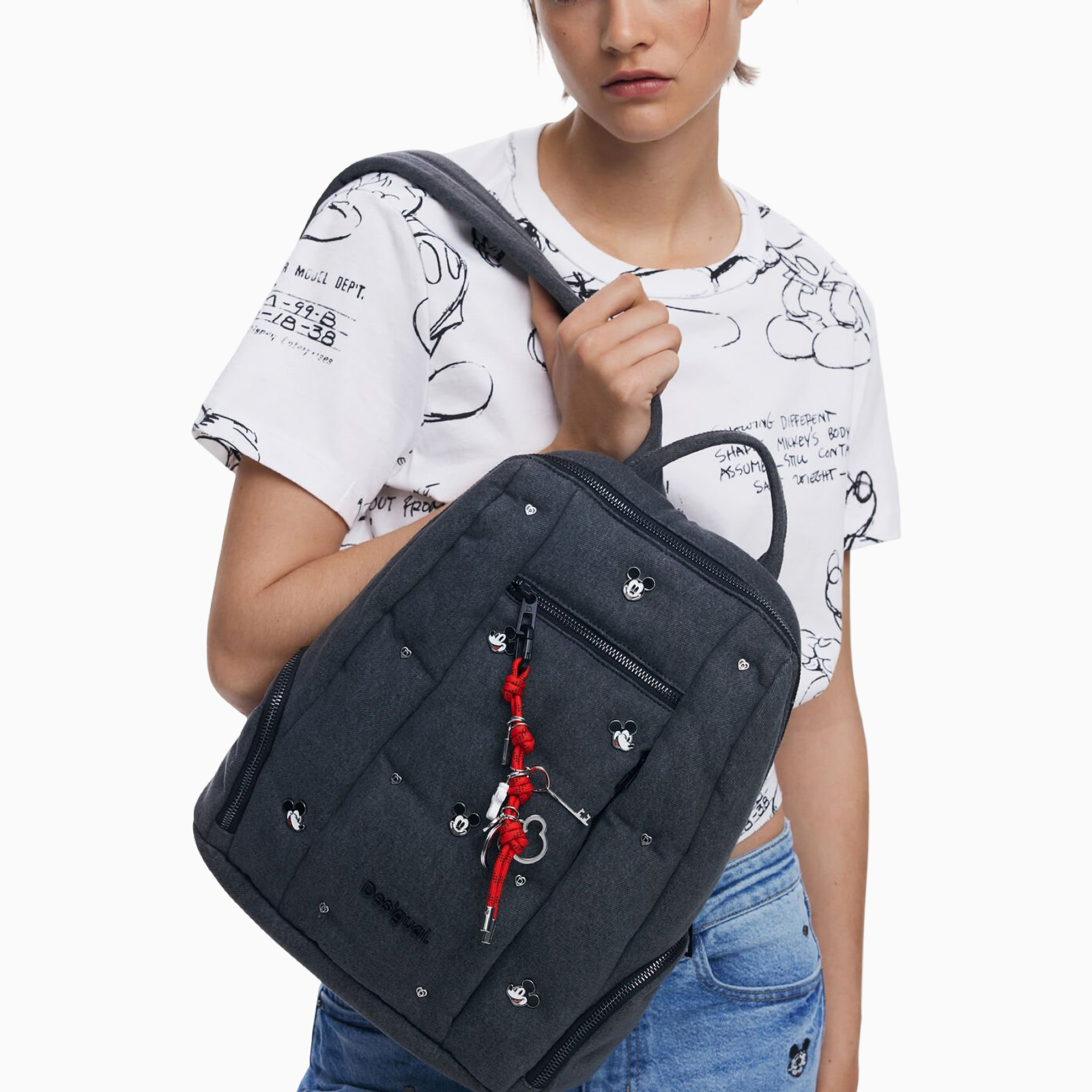Дамска раница Desigual Women Rucksack 25WAKD04 Model View