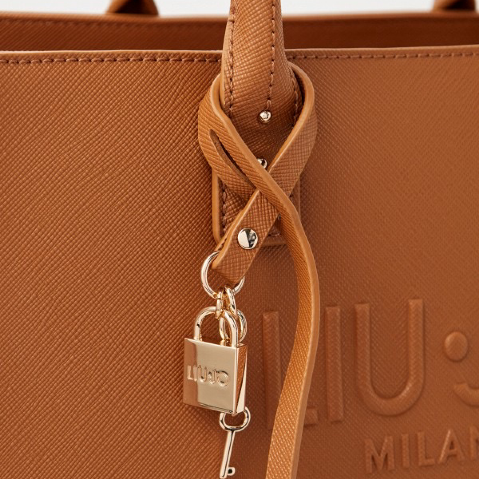 Дамска кафява чанта Liu Jo Women Tote Bag AA6149 ES029 Close-Up