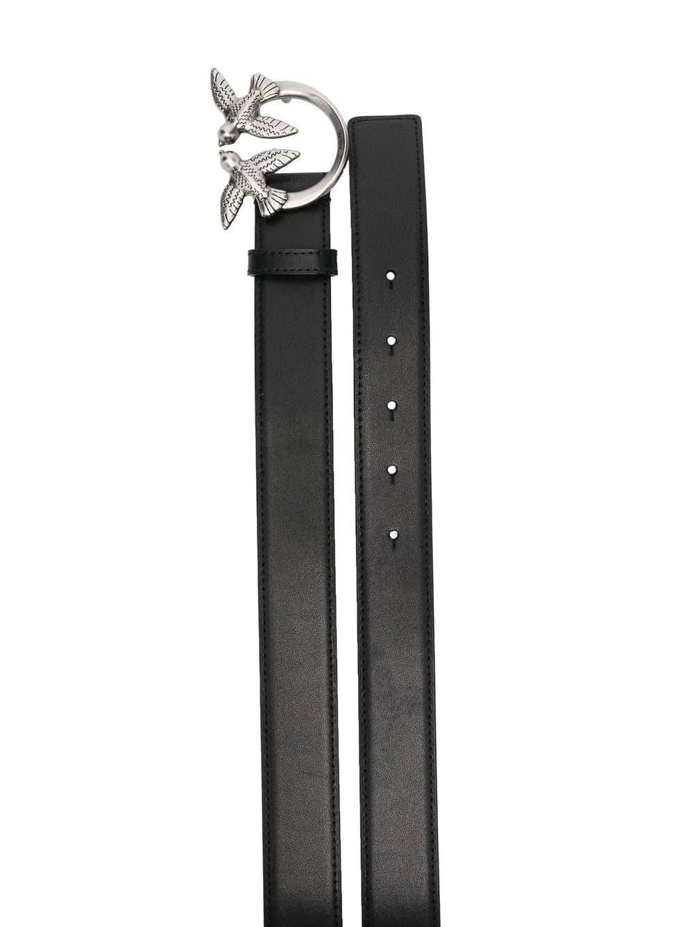 Дамски колан Women's calfskin leather belt Pinko Love Berry 100125 A0F1 Z99O top view