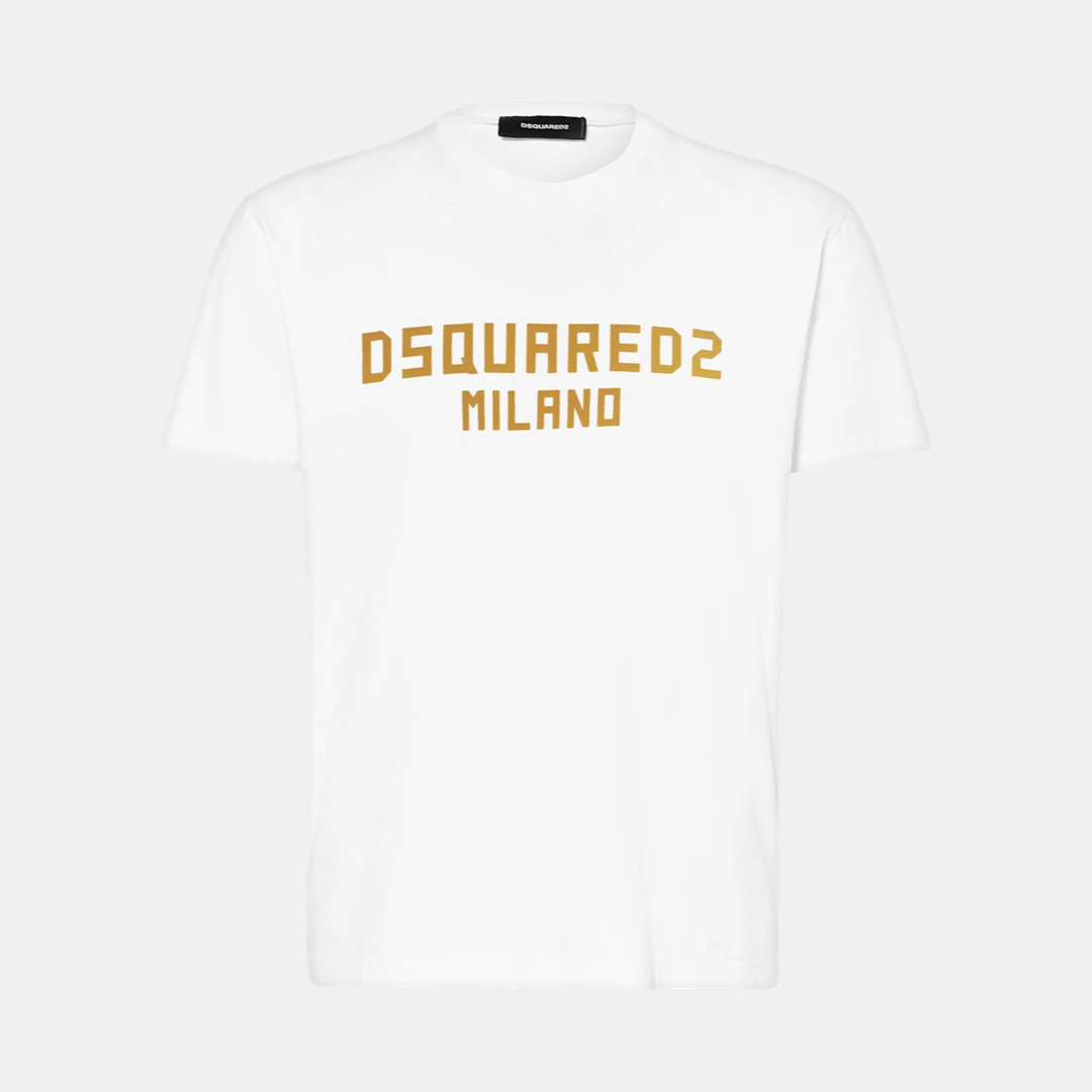 Мъжка бяла тениска Dsquared² Men T-Shirt