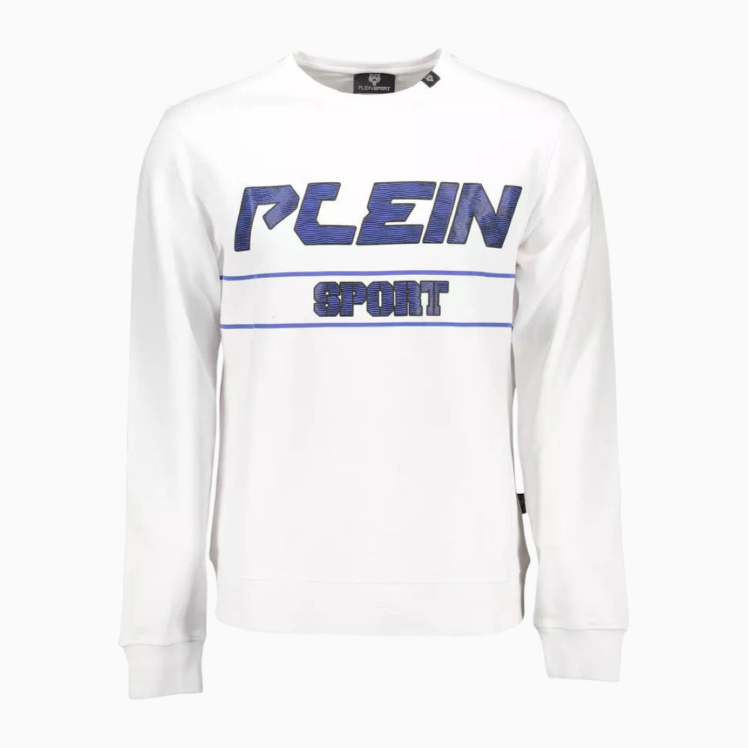 Мъжка блуза Plein Sport FIPS211 BIANCO 01