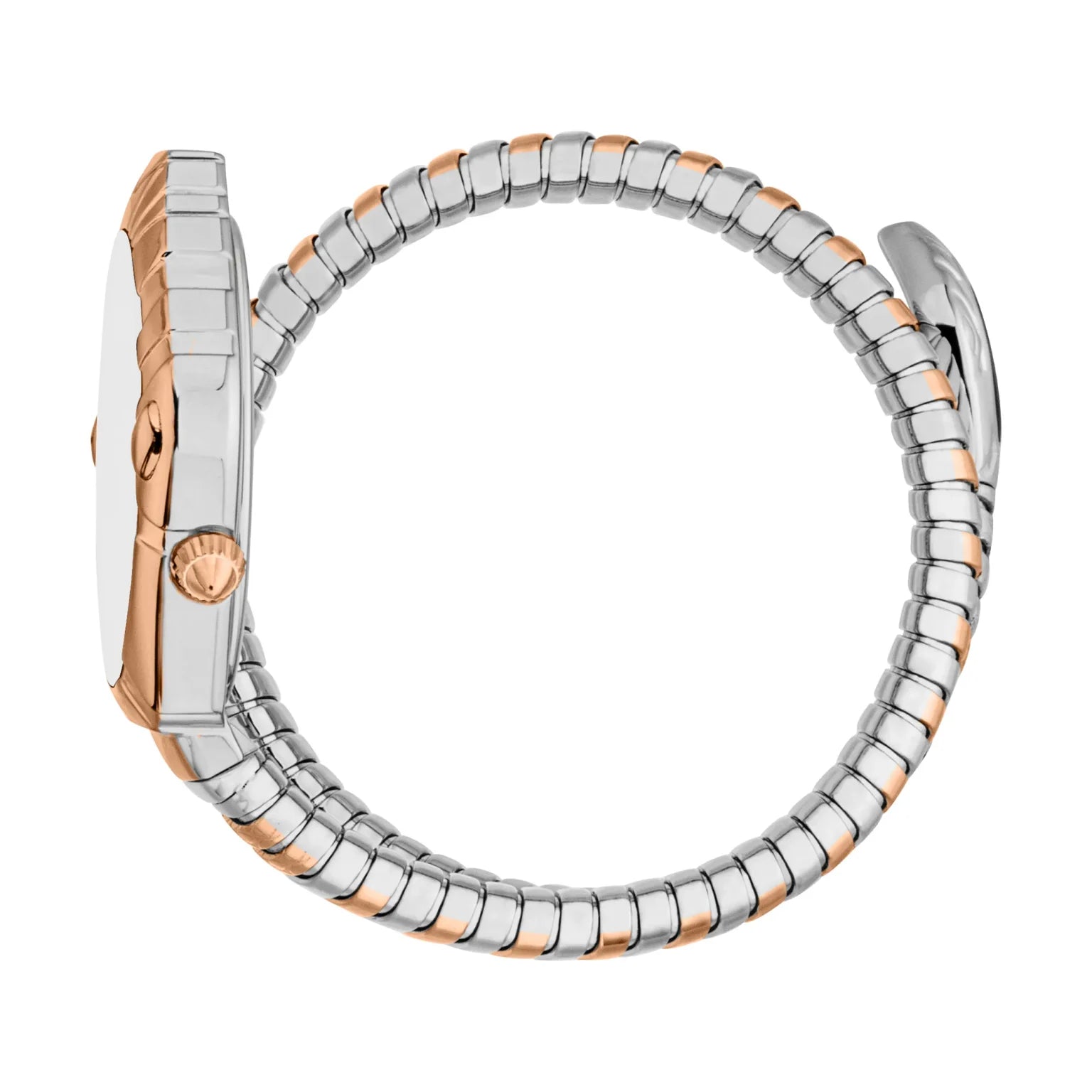 Дамски часовник Women’s watch Just Cavalli Signature Snake Lirica JC1L357M0065 Two Tones RG MOP