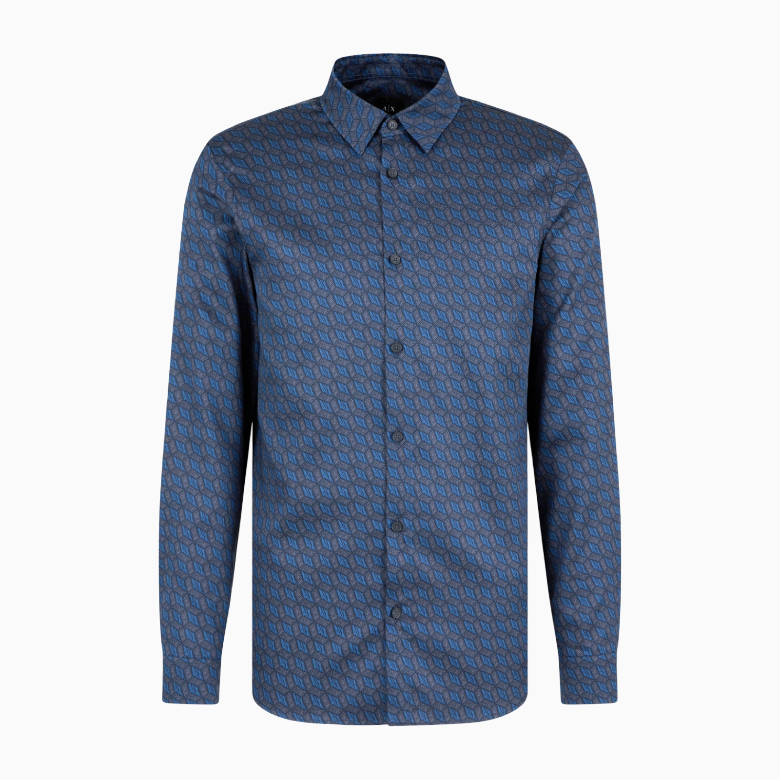 Мъжка риза Armani Exchange Men Shirt 6DZC45ZNZRZ75AS Front View