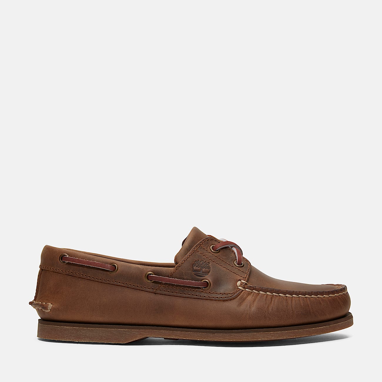 Мъжки кафяви мокасини Timberland Men Moccassin TB01001R214 Lateral View