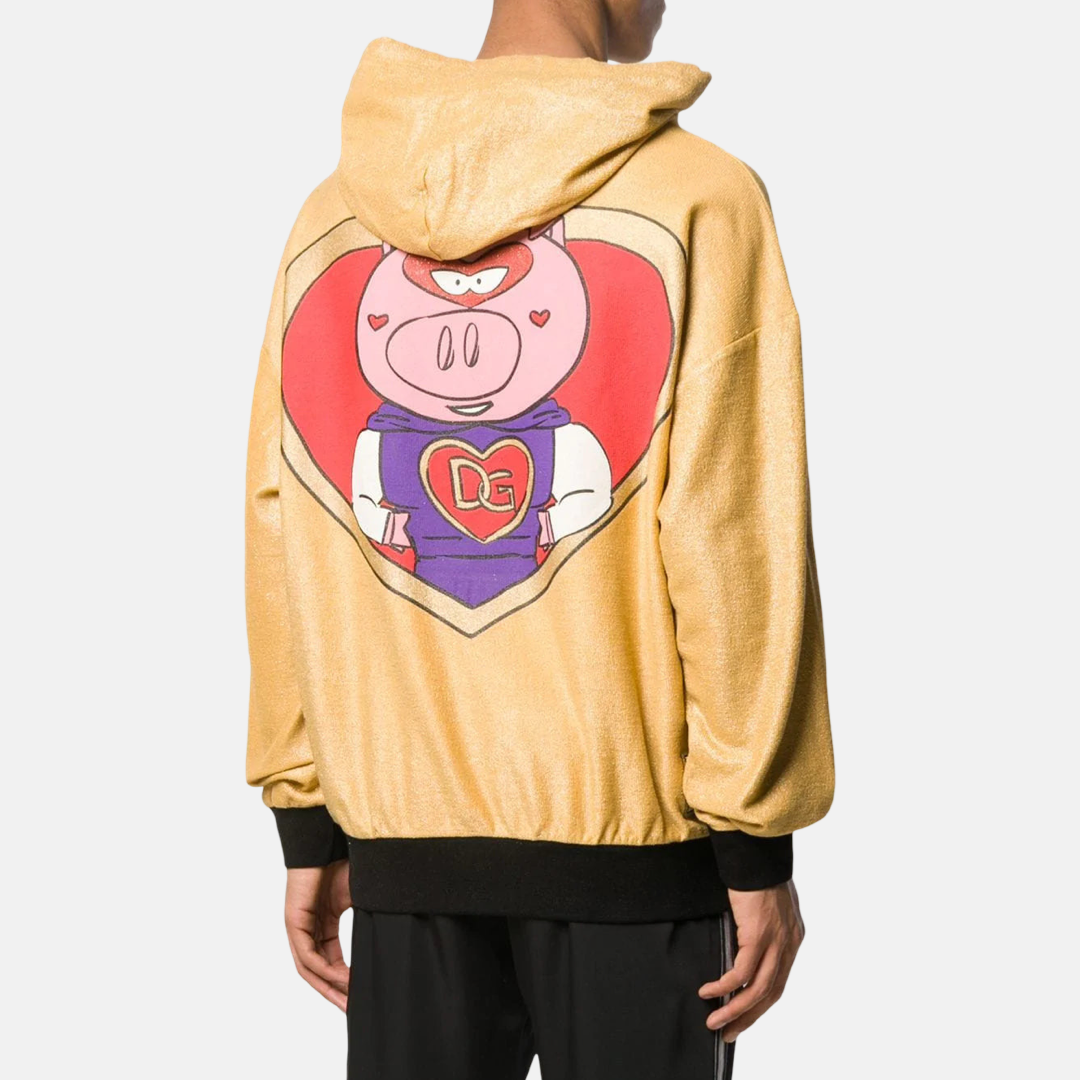 Мъжко худи Dolce & Gabbana Super Pig