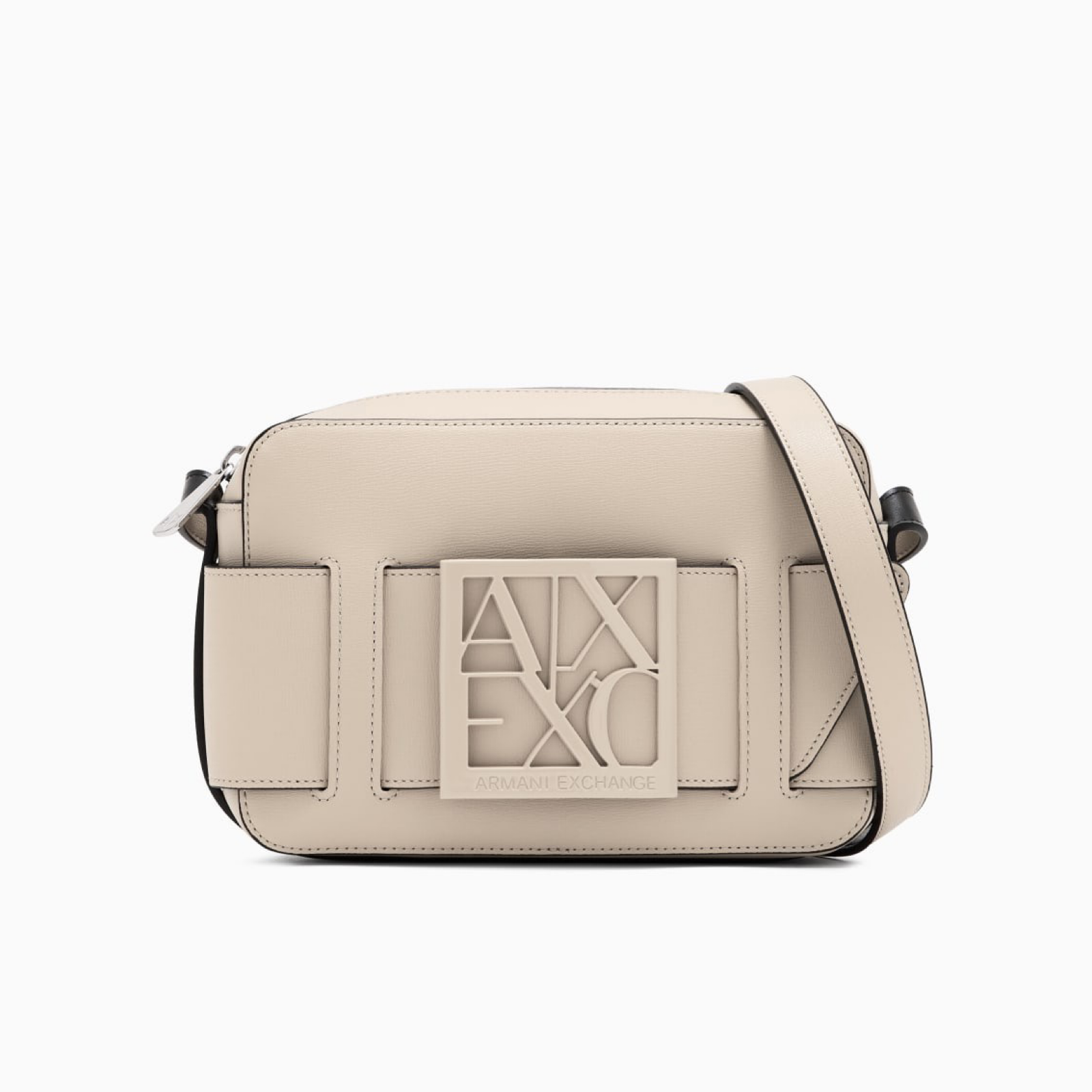 Дамска бежова чанта Armani Exchange Women Crossbody Bag 942699 0A874 U1092 Front View