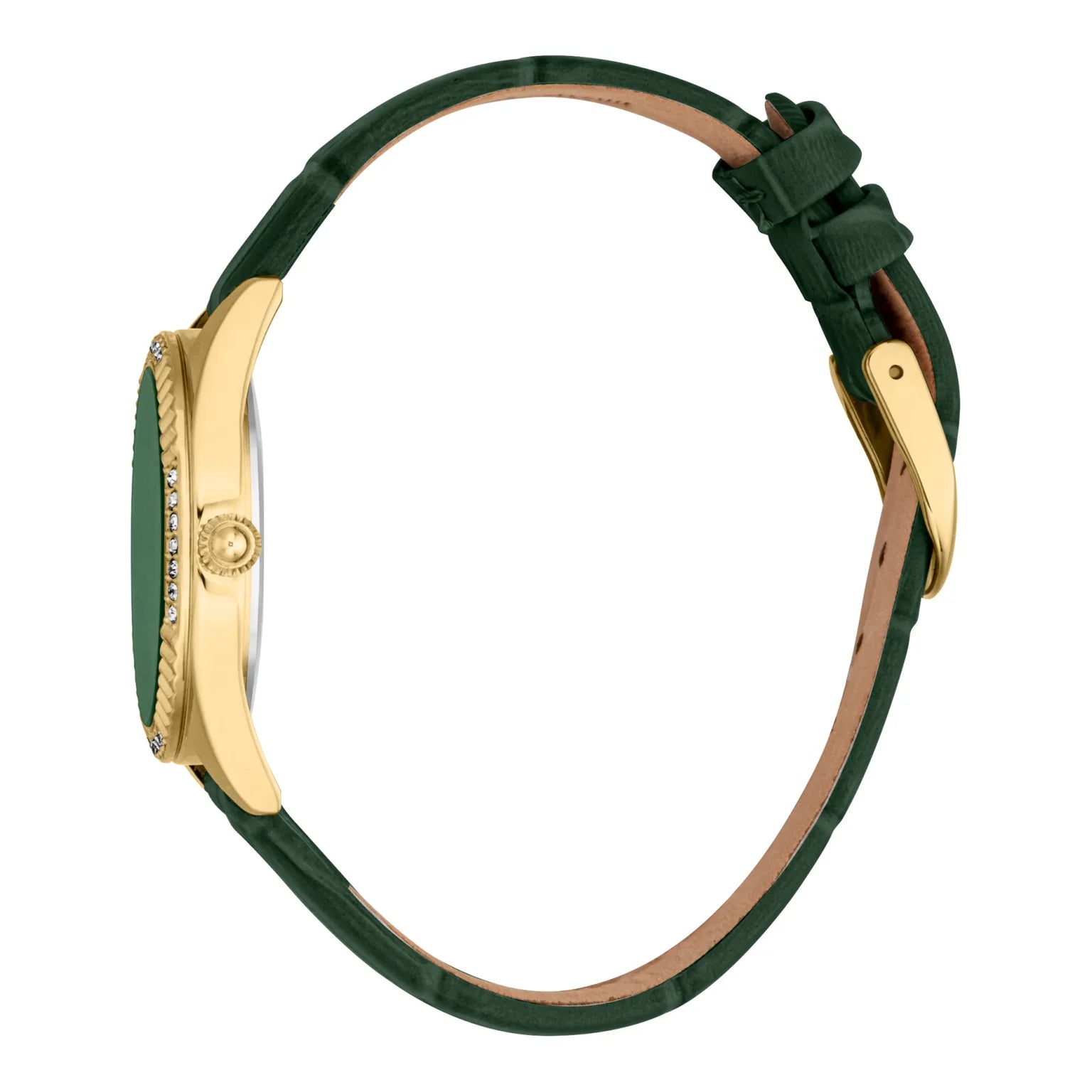 Комплект дамски часовник и гривна Women’s watch Just Cavalli SET Vittoria Glam JC1L361L0025 Leather Green YG