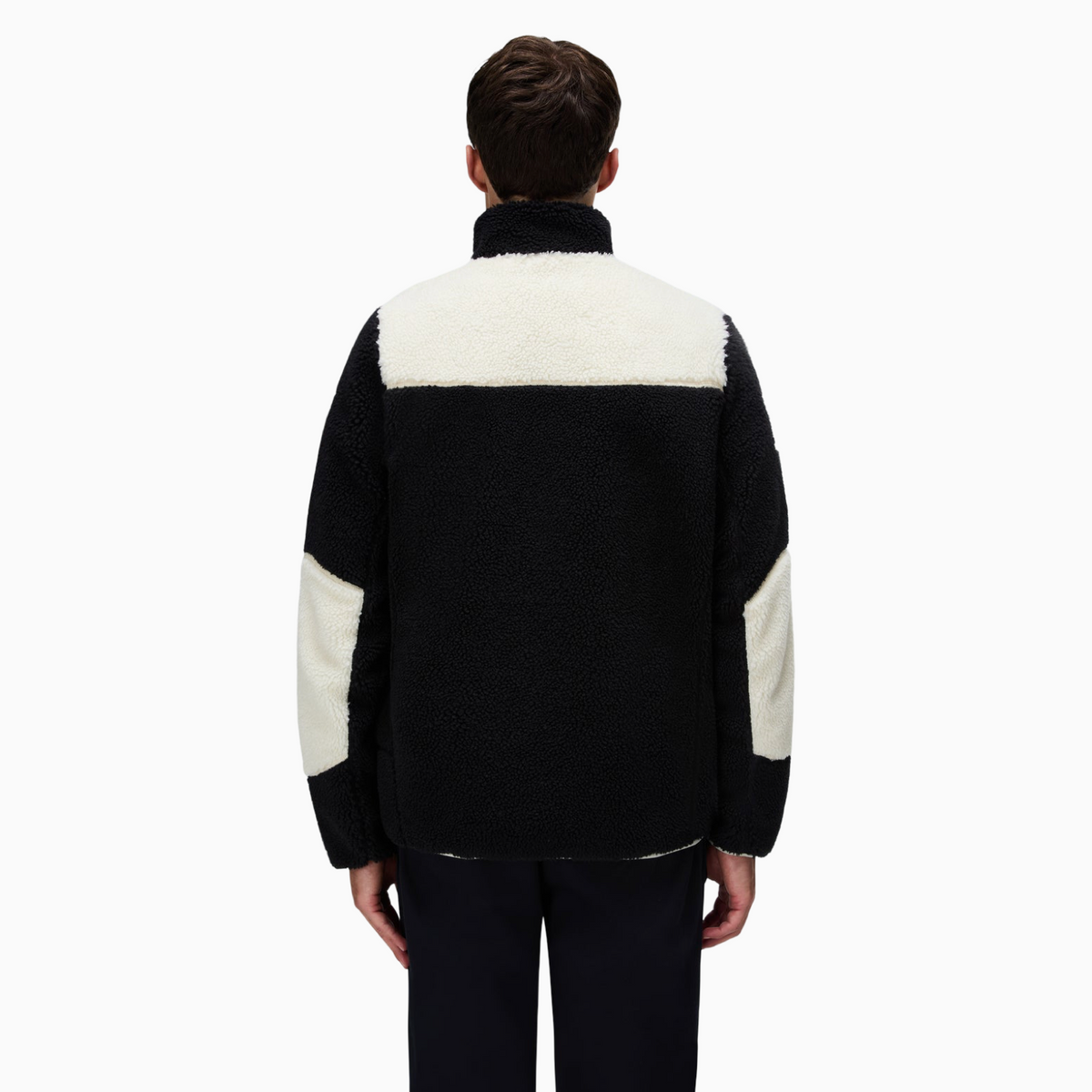 Мъжки суичър Napapijri Yupik Men Fleece Sweatshirt NP0A8AZU MCB Back View