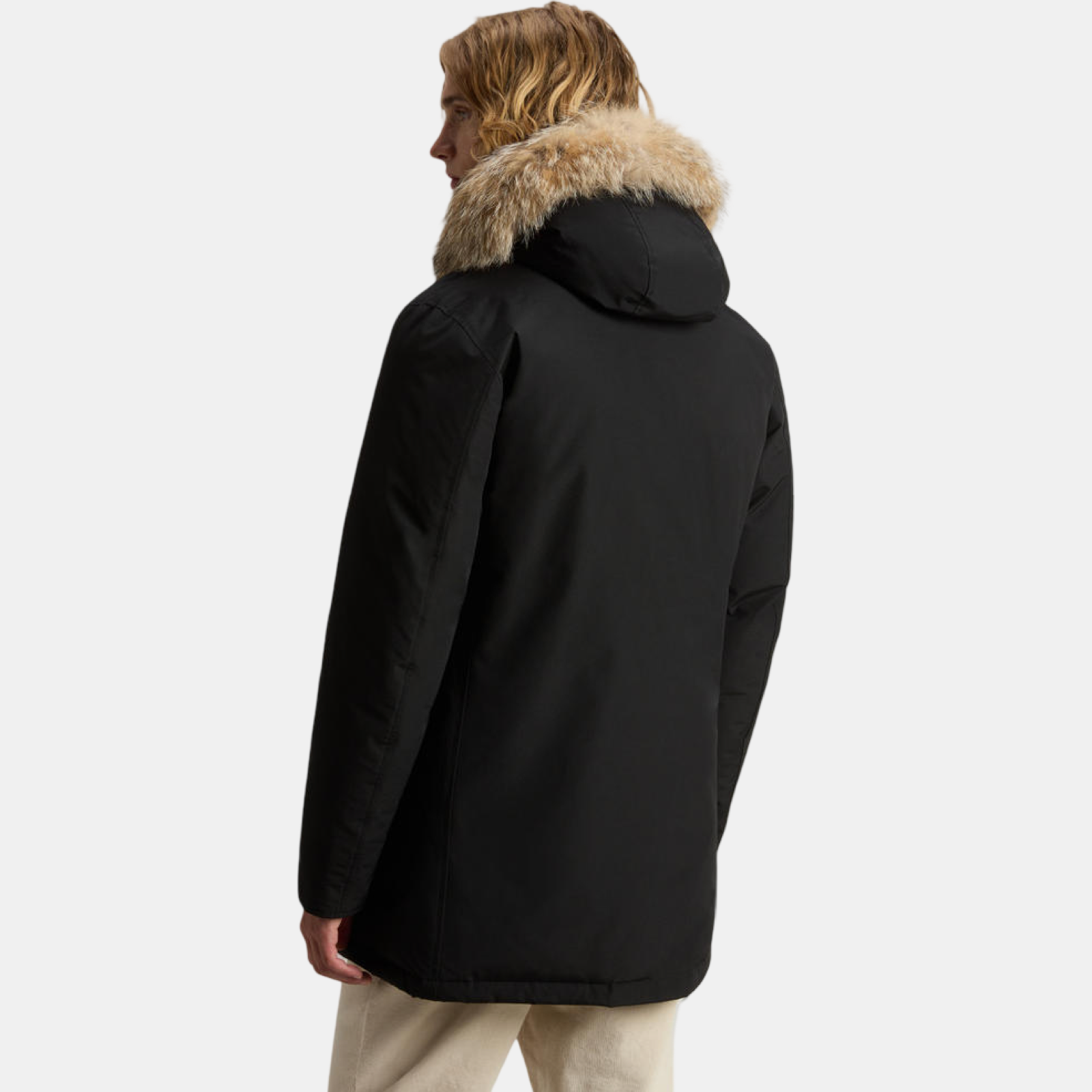 Мъжко парка яке Woolrich Parka Arctic Men Jacket CFWOOU0482MRUT0001 BLK Back View