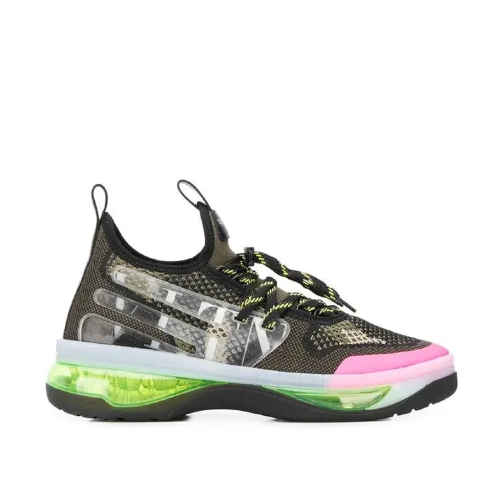 Valentino Garavani Vltn Cloud Bubble-Sole Men Sneakers Lateral View