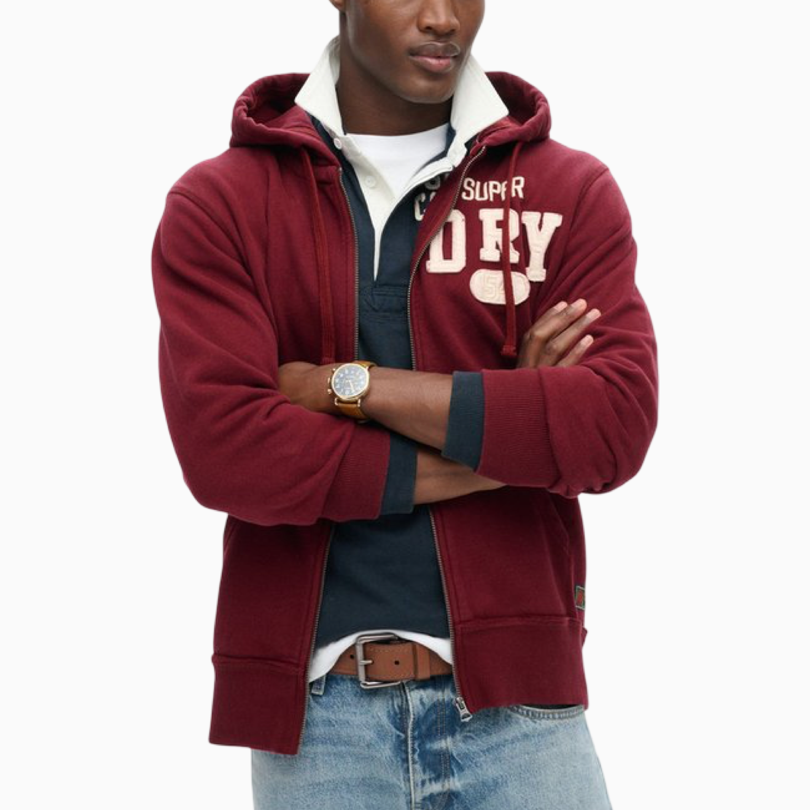 Мъжки суичър Superdry Men Sweatshirt M2014116A Front View