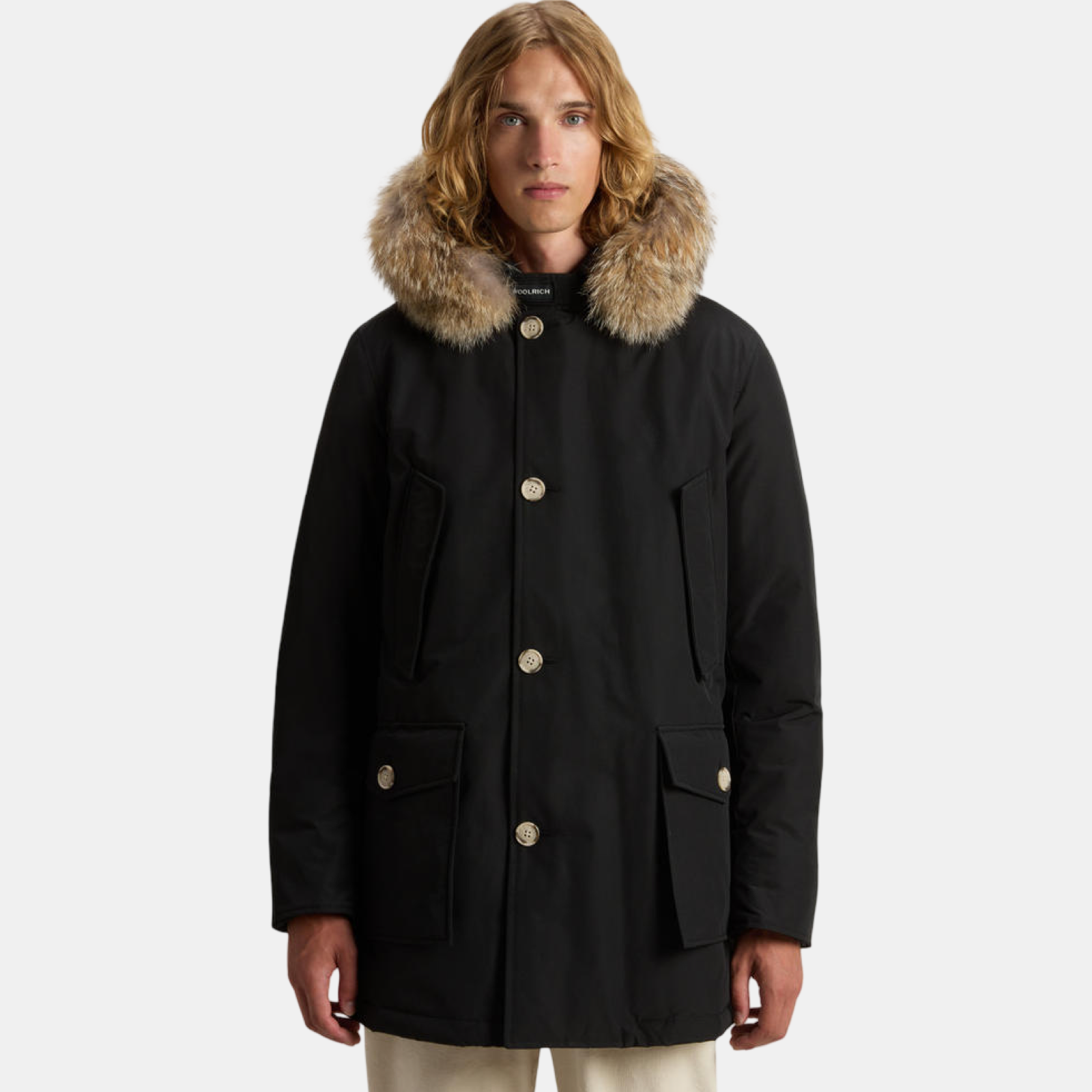 Мъжко парка яке Woolrich Parka Arctic Men Jacket CFWOOU0482MRUT0001 BLK Front View