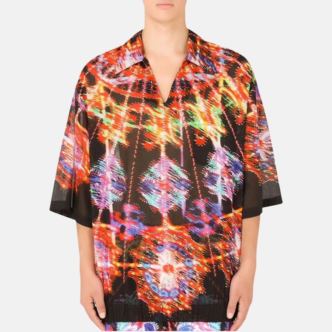 Мъжка риза Dolce & Gabbana Illumination Polo Shirt