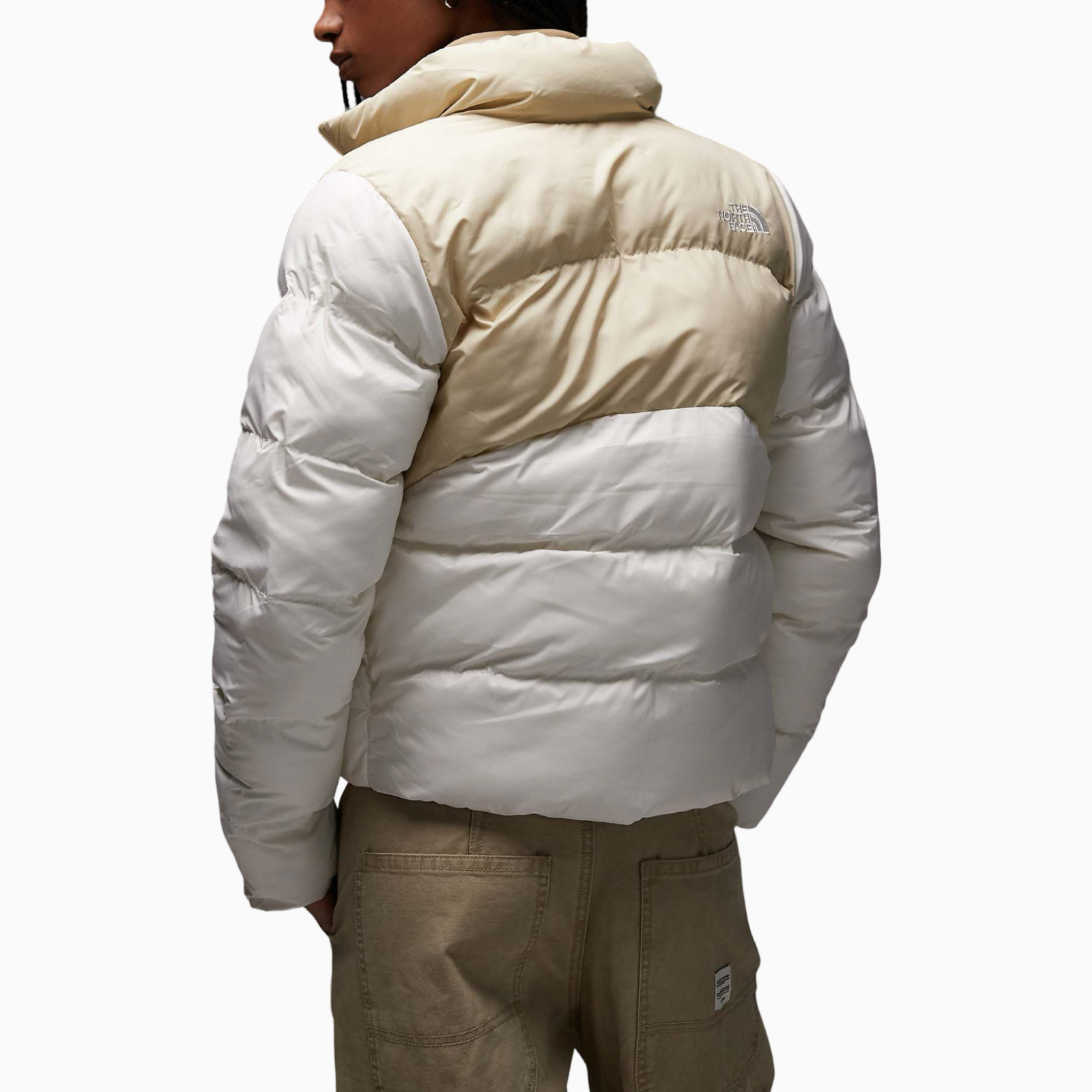 Дамско бежово яке The North Face Women Jacket NF0A89JDTIU1 Back View