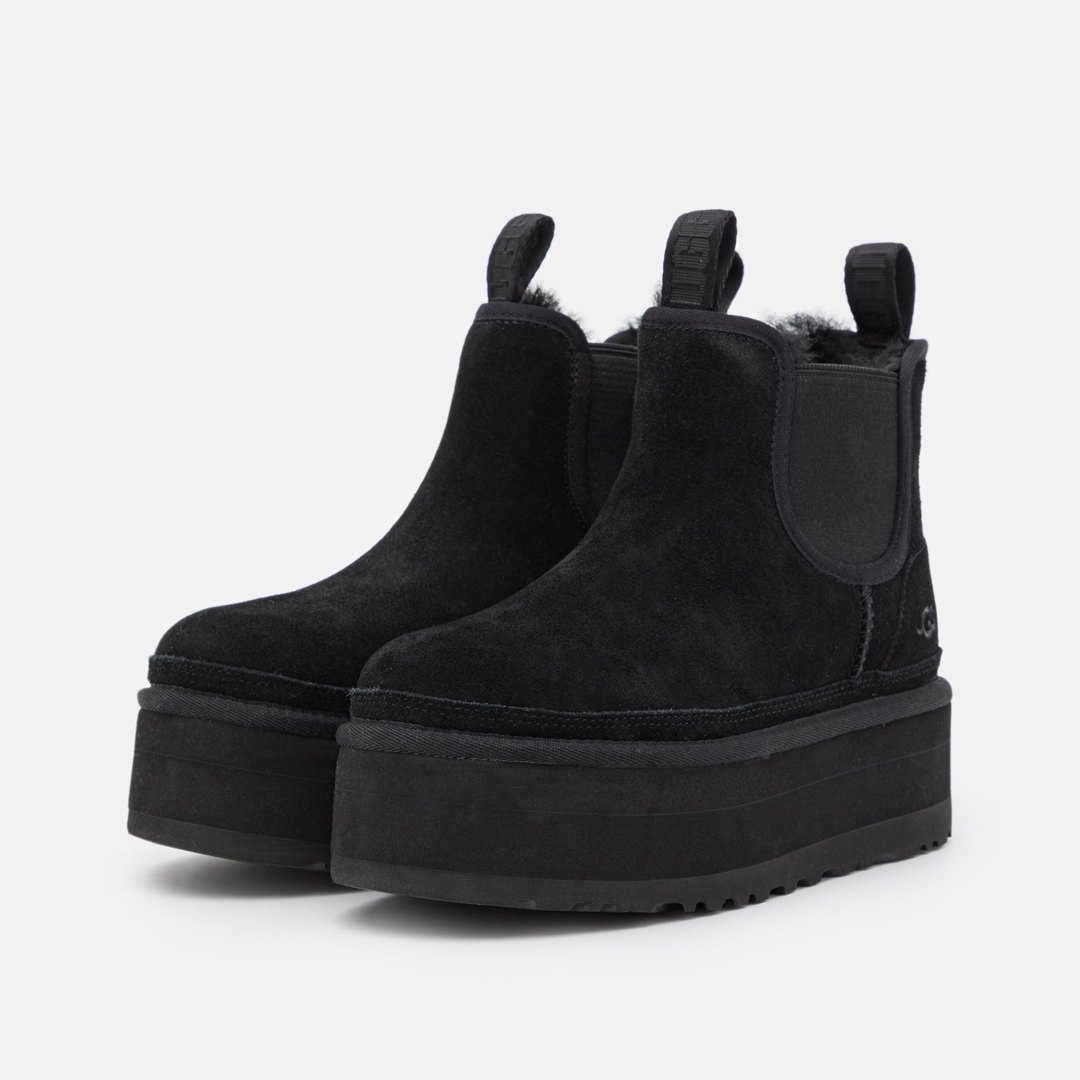 Дамски черни боти UGG Neumel Platform 1134526