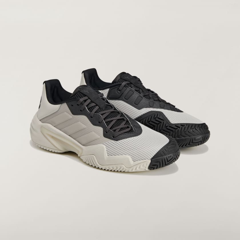 Мъжки тенис маратонки Men’s sneakers Y-3 Barricade 13 Tennis shoes JP7720 Orbit Grey / Orbit Grey / Black angled view