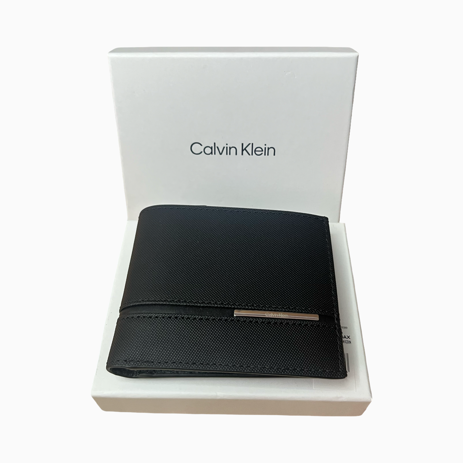 Мъжки портфейл Men's wallet Calvin Klein
K50K509638 Black front view