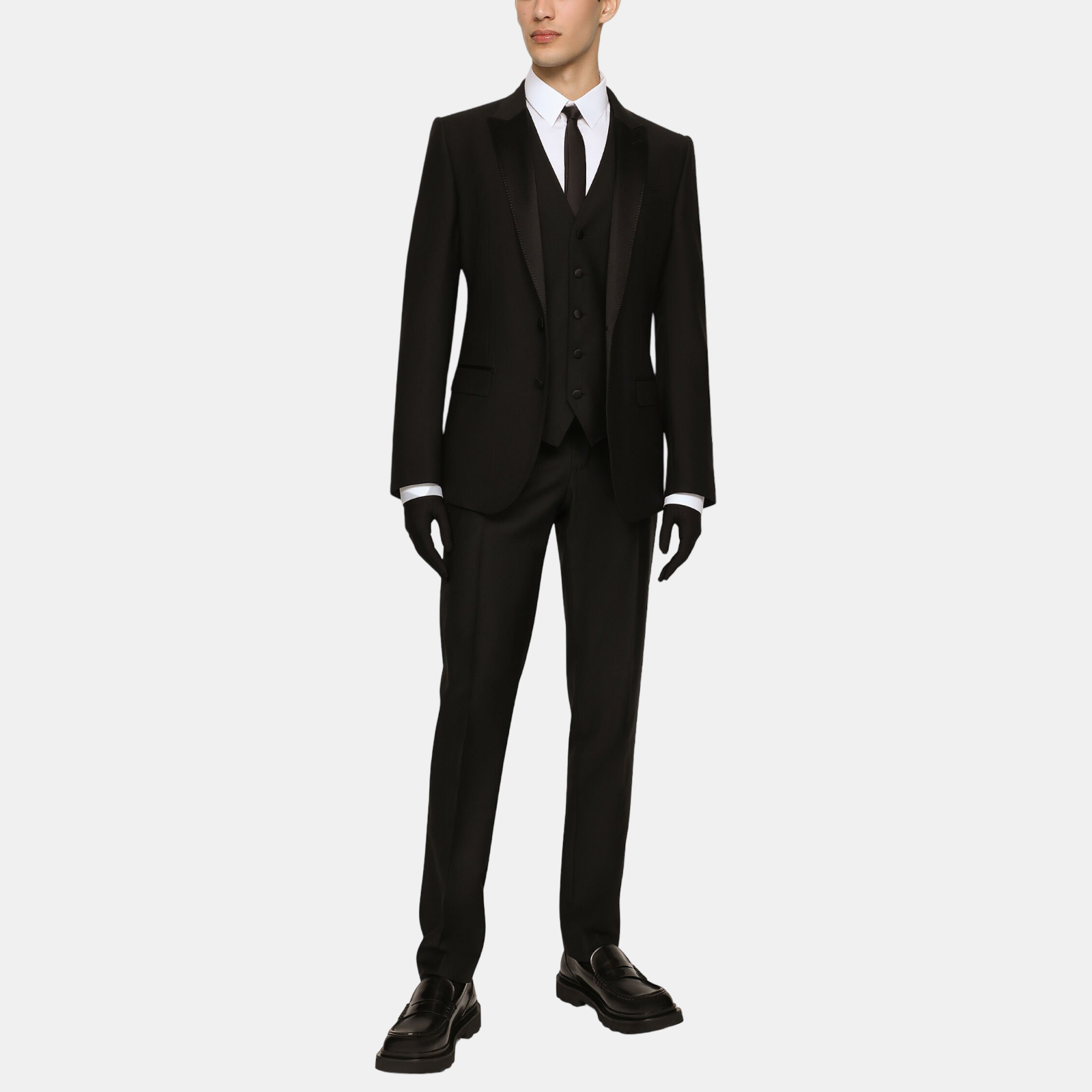 Dolce & Gabbana MARTINI 3 Piece Men Suit Front View
