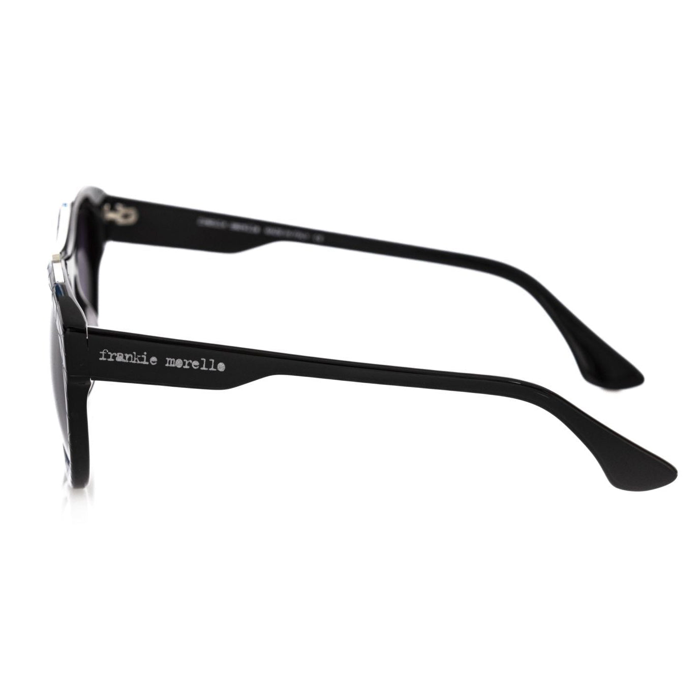 Мъжки слънчеви очила Frankie Morello Men Sunglasses FEMF8018US FR-C83 NERO/SILVER Side View