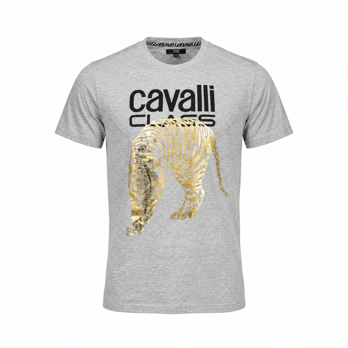 Мъжка тениска Cavalli Class Men T-shirt QXT061IJD060 Front View