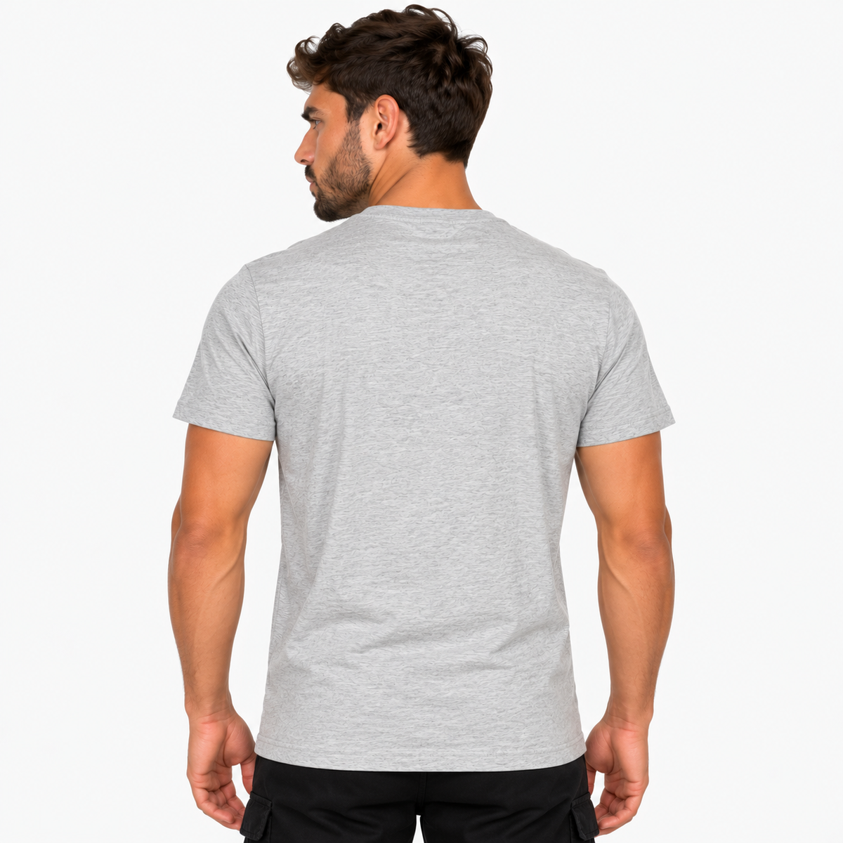 Мъжка тениска Cavalli Class Men T-shirt QXT61PJD060 0496 Back View