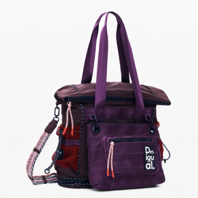 Дамска раница Desigual women’s rucksack 26SAKY13 3004 Side view 