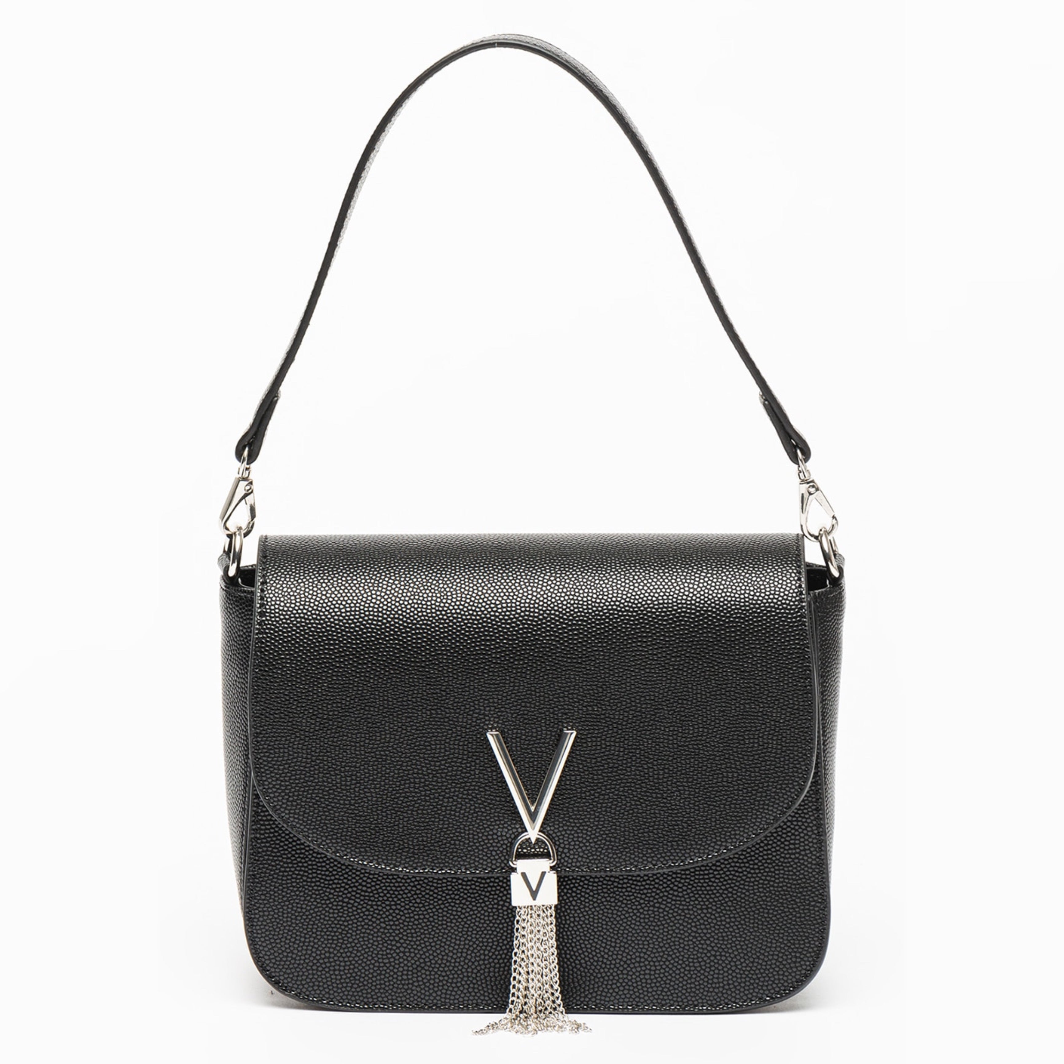 Дамска чанта за рамо в черно Women’s shoulder bag Valentino Divina VBS1R404G Black