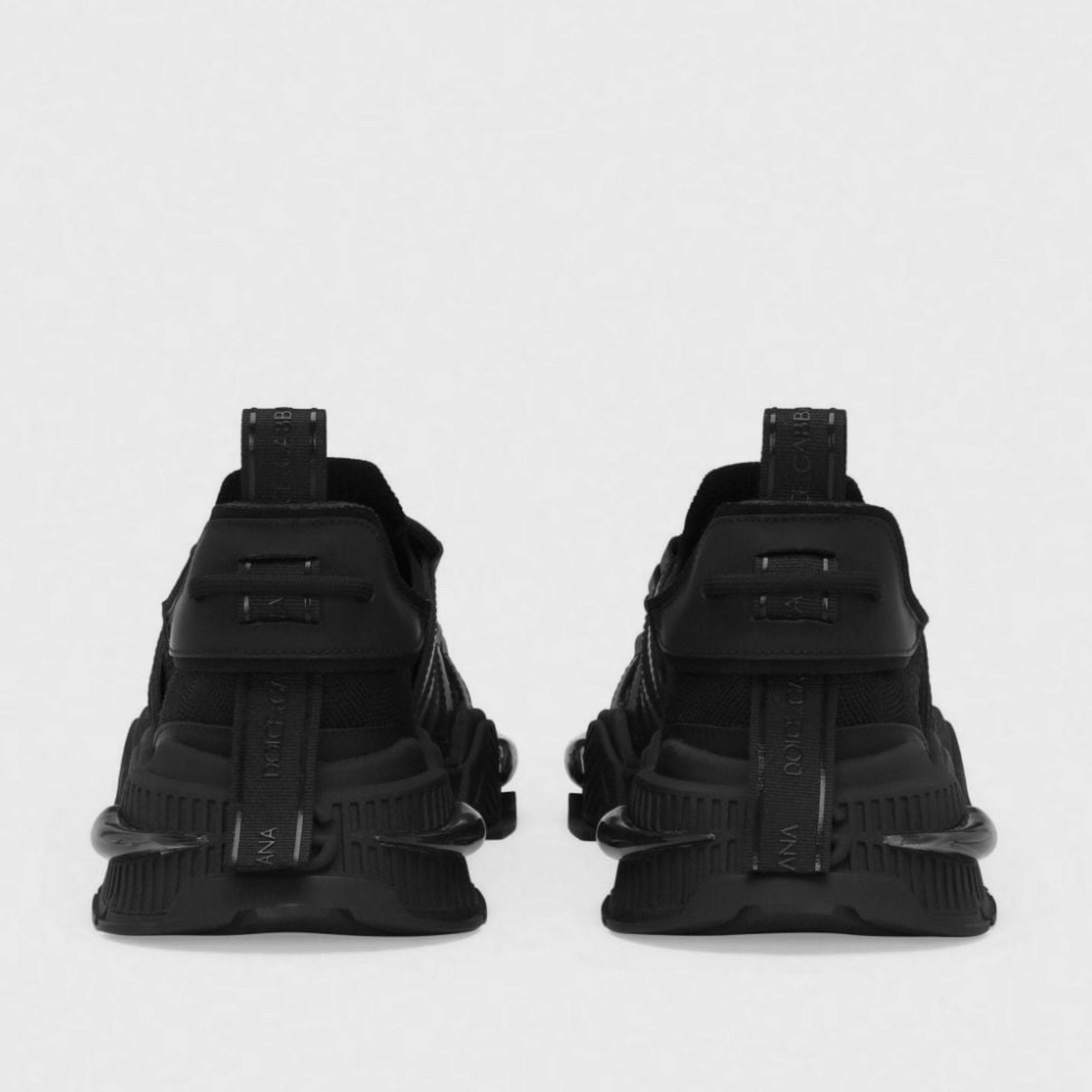 Мъжки маратонки Men’s sneakers DOLCE & GABBANA Airmaster CS2253 AV061 8B956 Black heel view