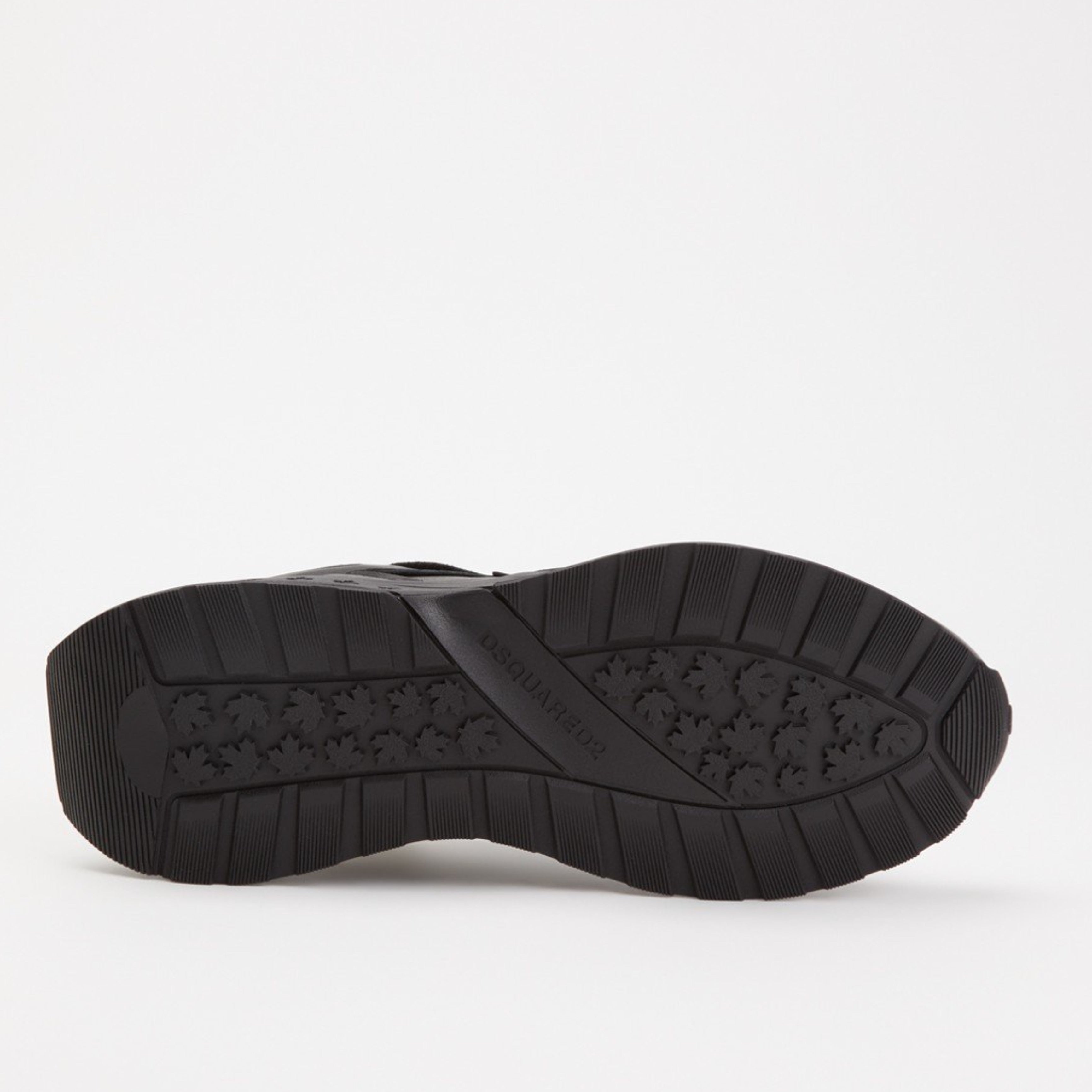 Мъжки кожени маратонки Men’s sneakers Dsquared2 Sprinter SNM040135605520 2124 Black outsole view