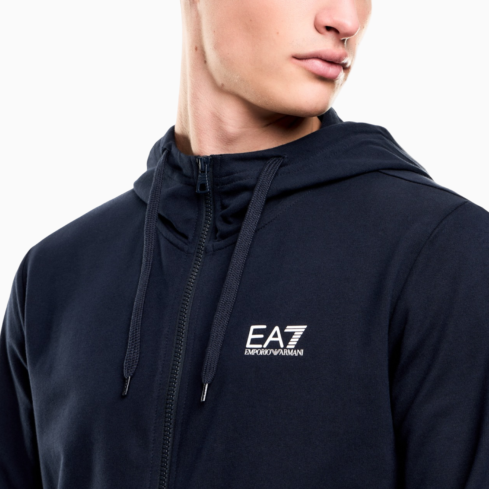 Мъжки син екип EA7 Emporio Armani Men Tracksuit 8NPV68 PJVTZ 1562 Close-Up