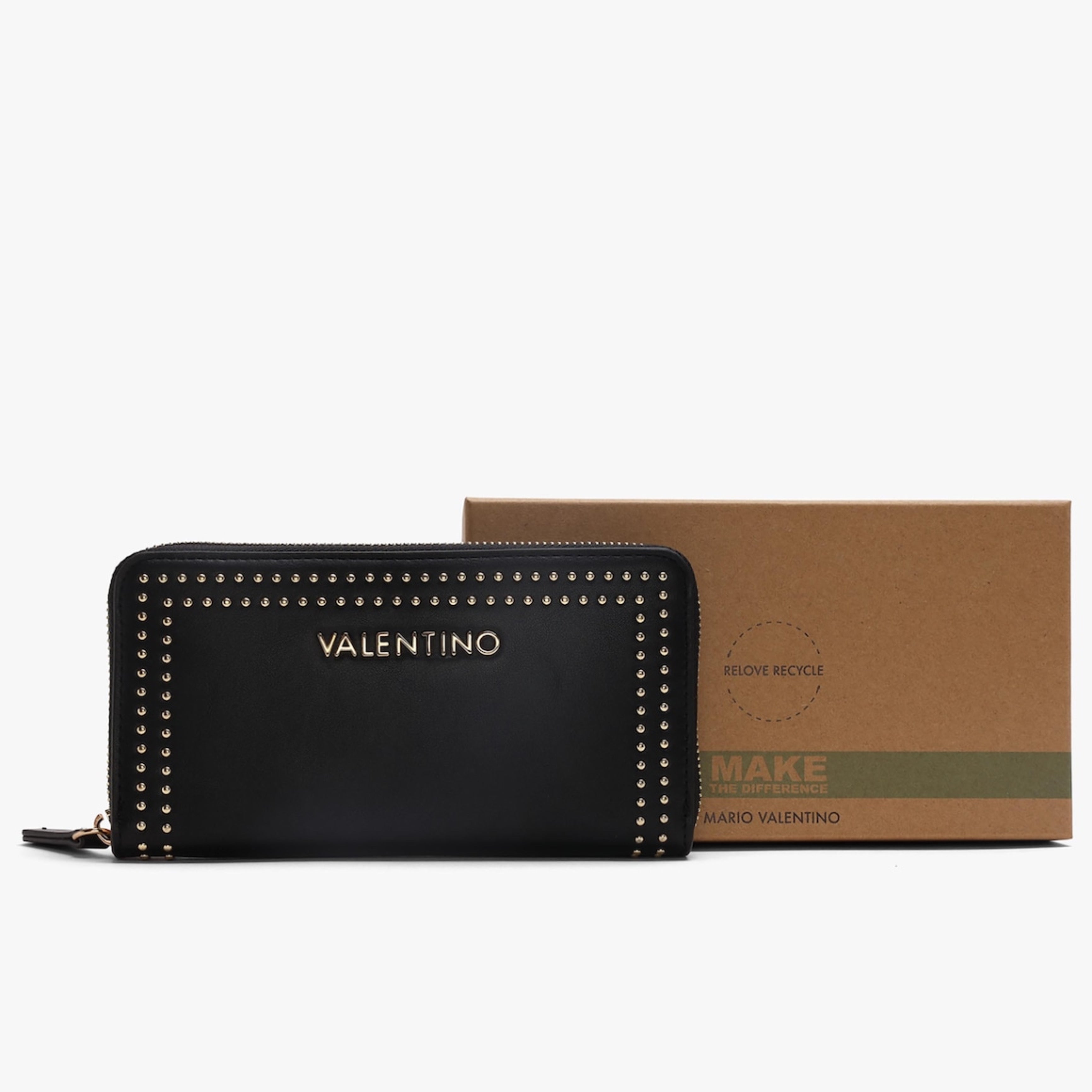 Valentino Bags Black Polyethylene Wallet