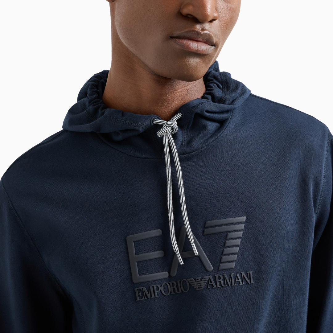 Мъжко синьо худи EA7 Emporio Armani 7M000230 AF13512