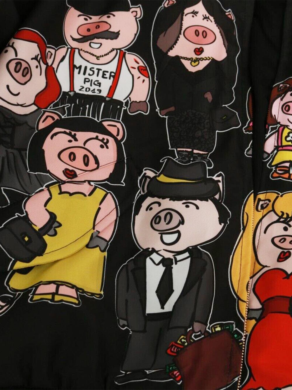 Мъжко яке Dolce & Gabbana Pig Family