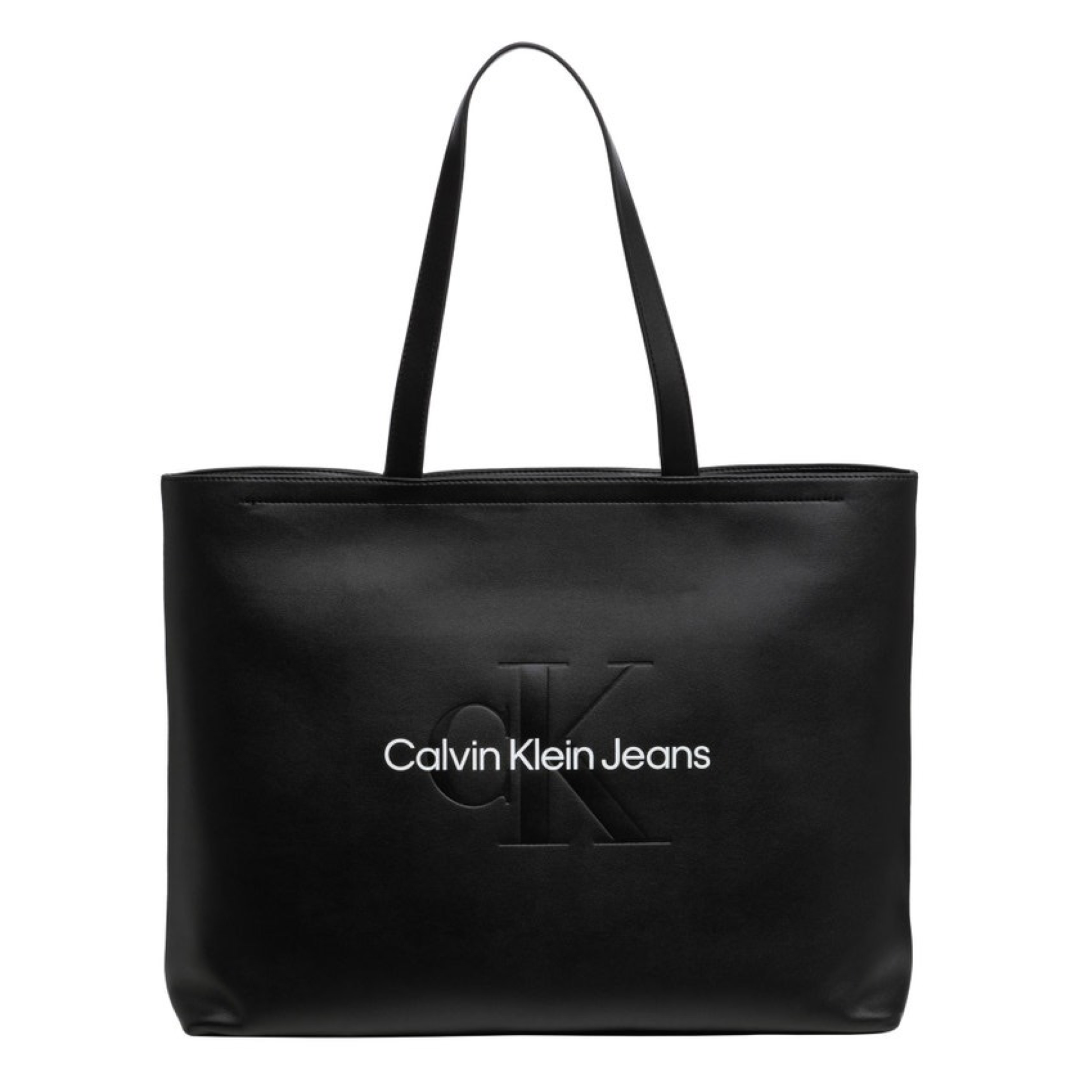 Дамска голяма черна чанта Calvin Klein K60K6122220GQ