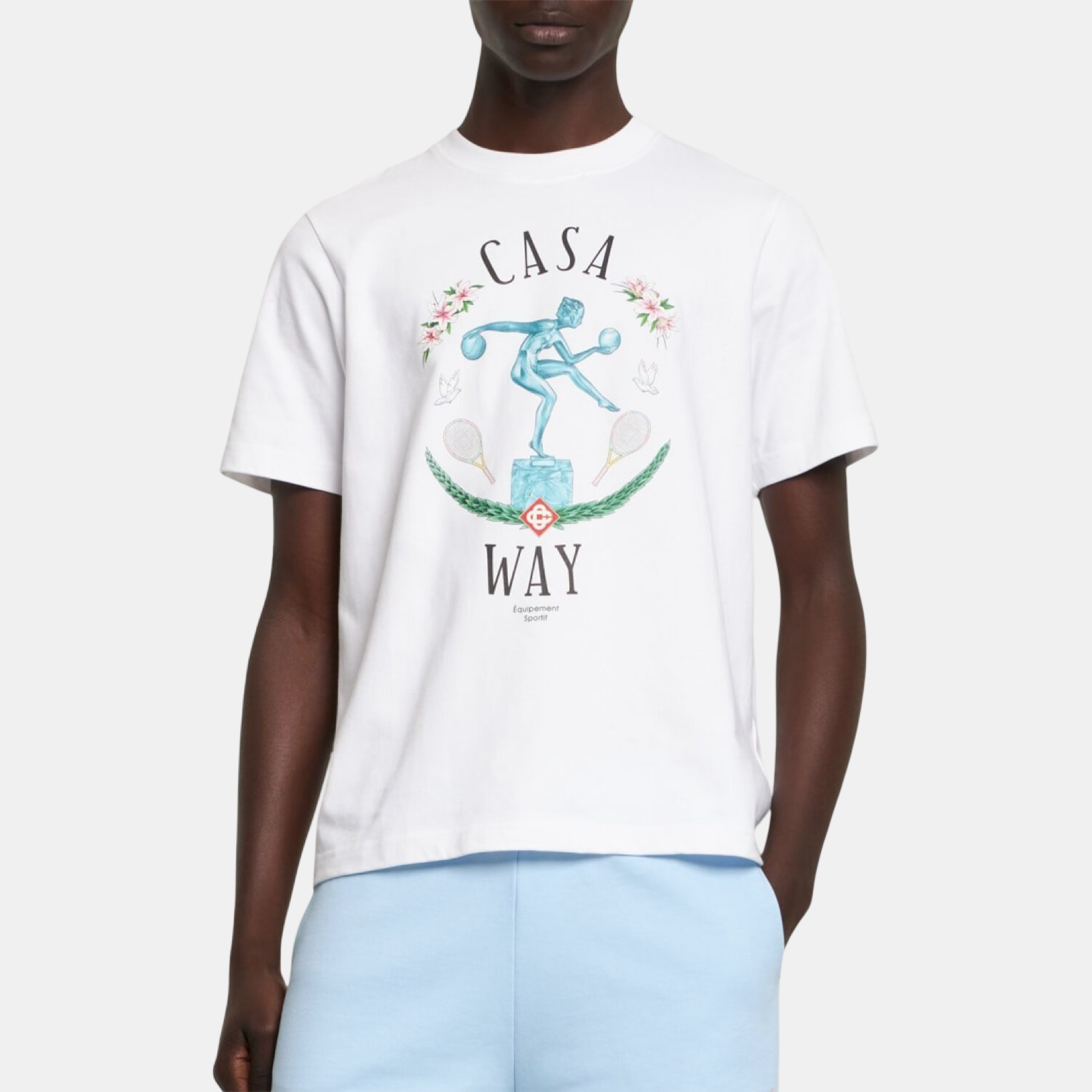 Casablanca Statue En Marbre Men T-Shirt Front View