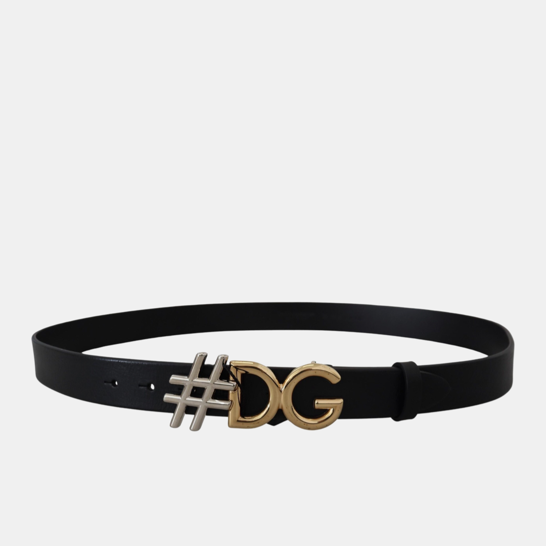 Колан Dolce & Gabbana #DG Logo Buckle Belt